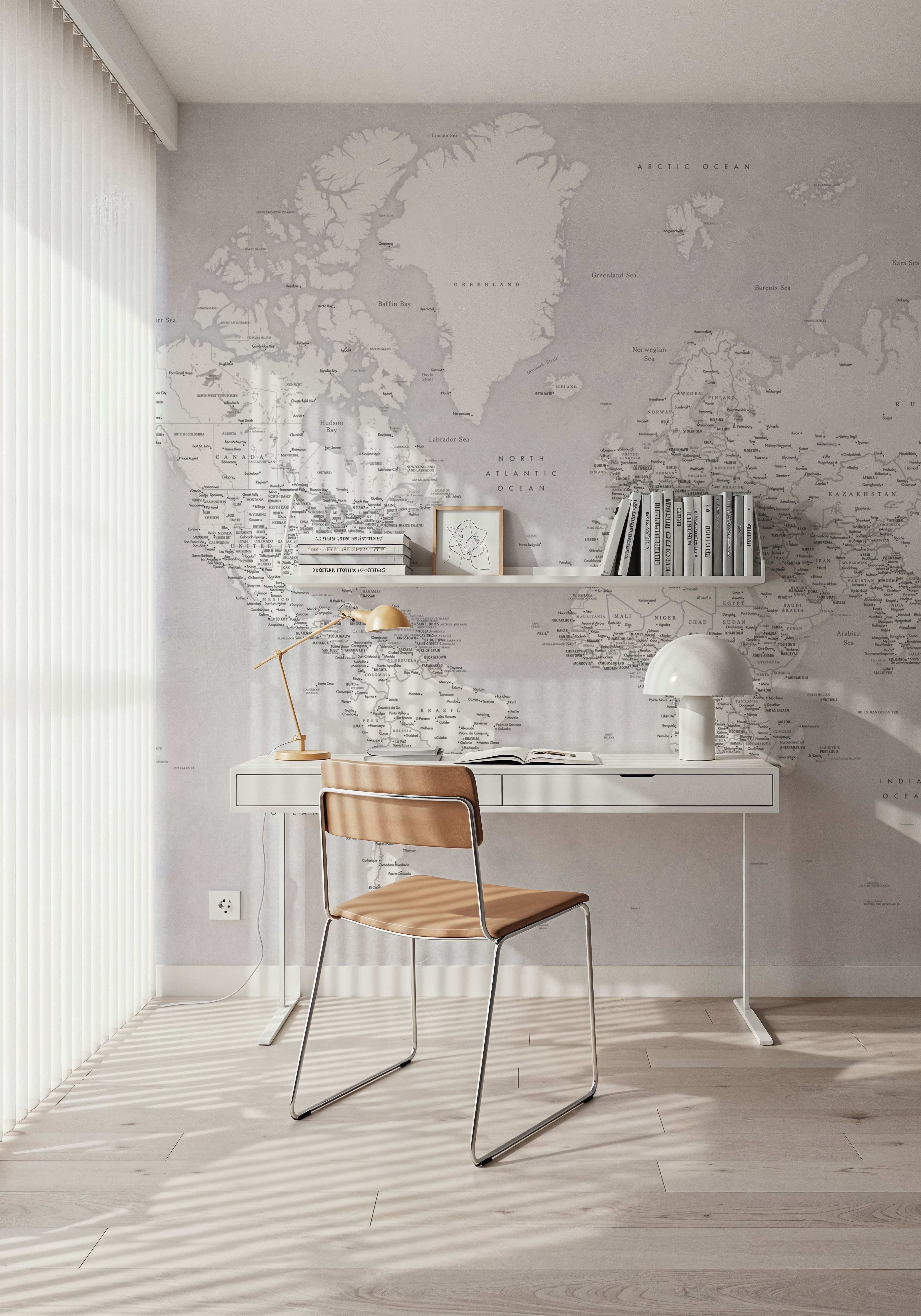 World Map Cities - Siv