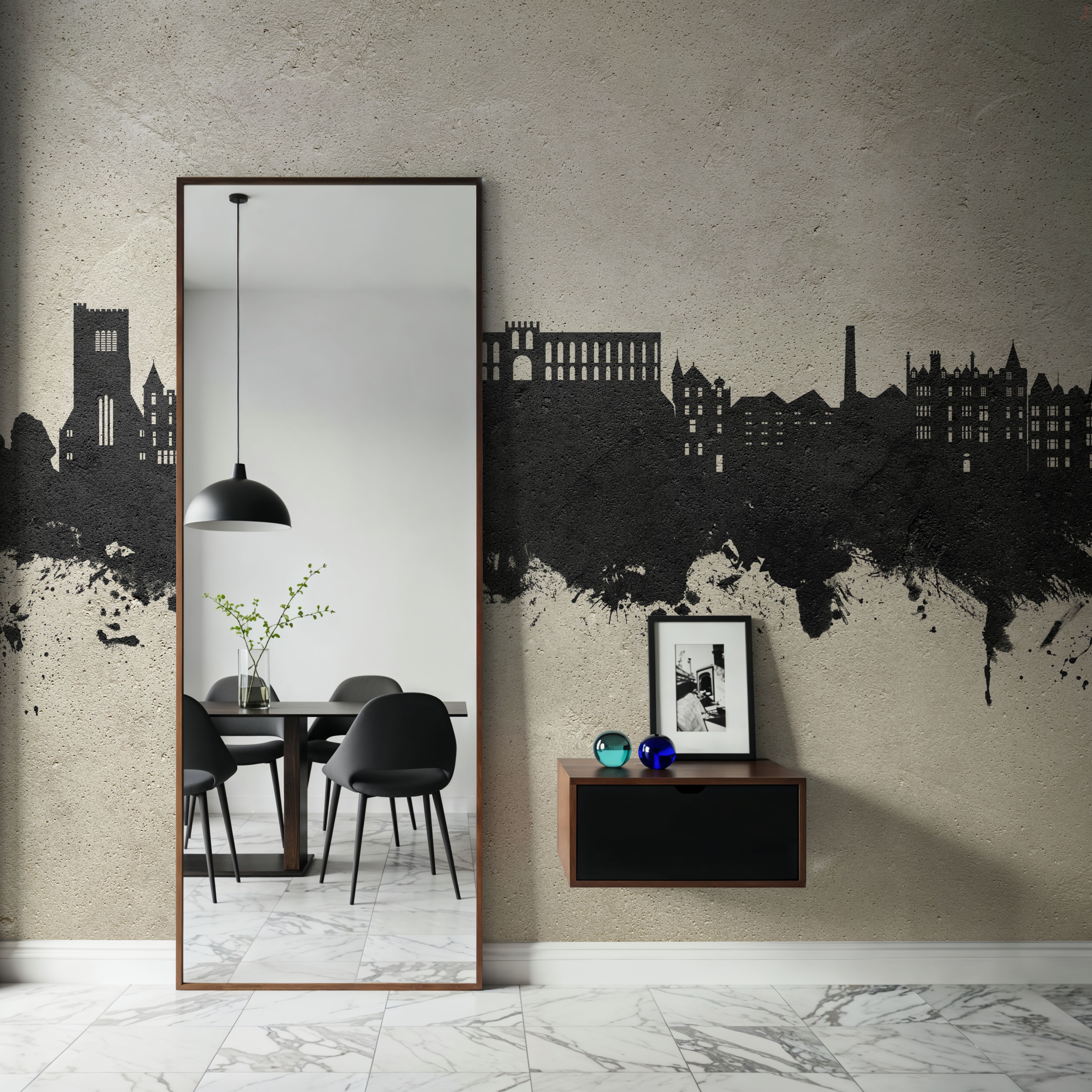 Oban Scotland Skyline Concrete