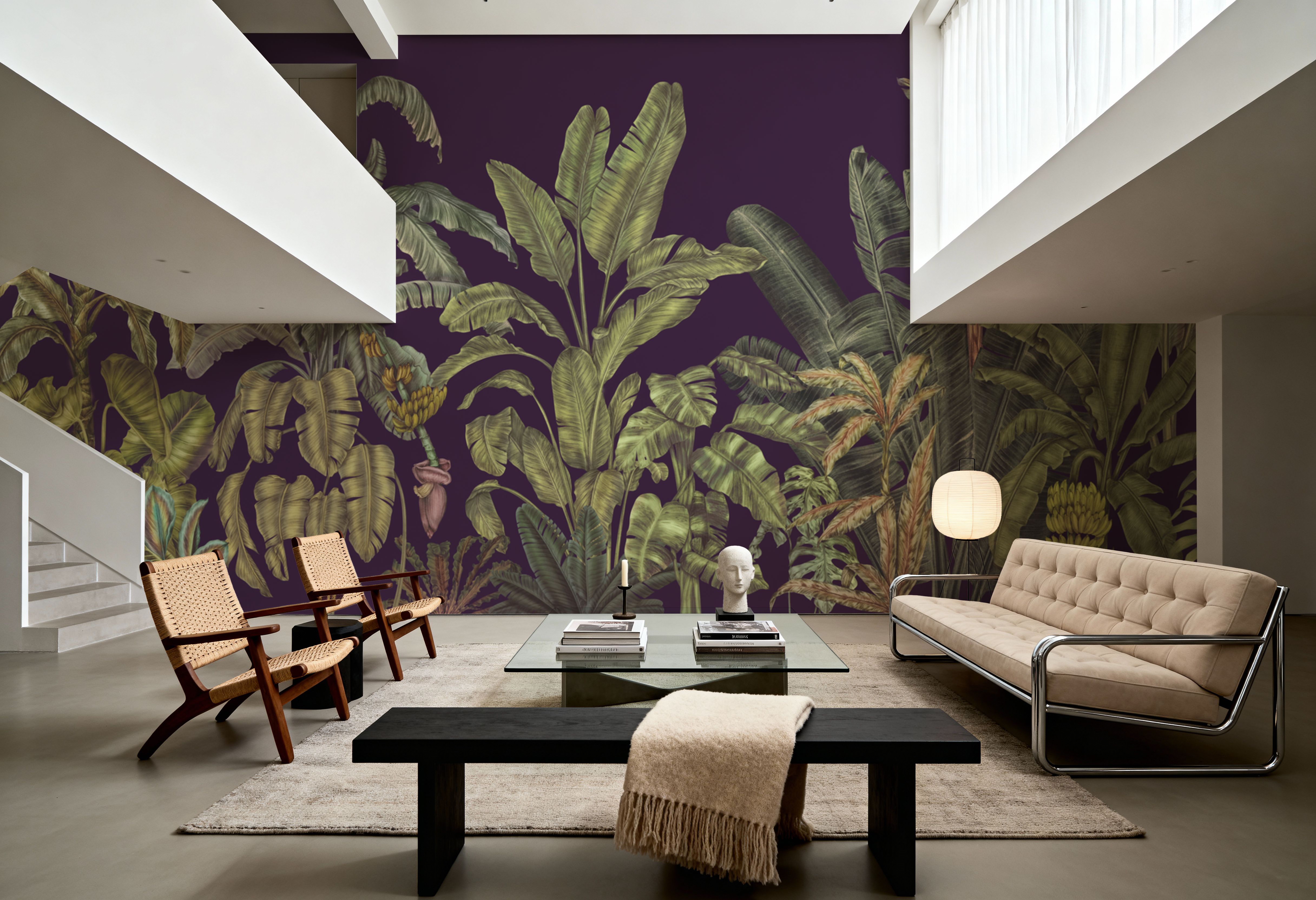 Madagascar Foliage, Plum