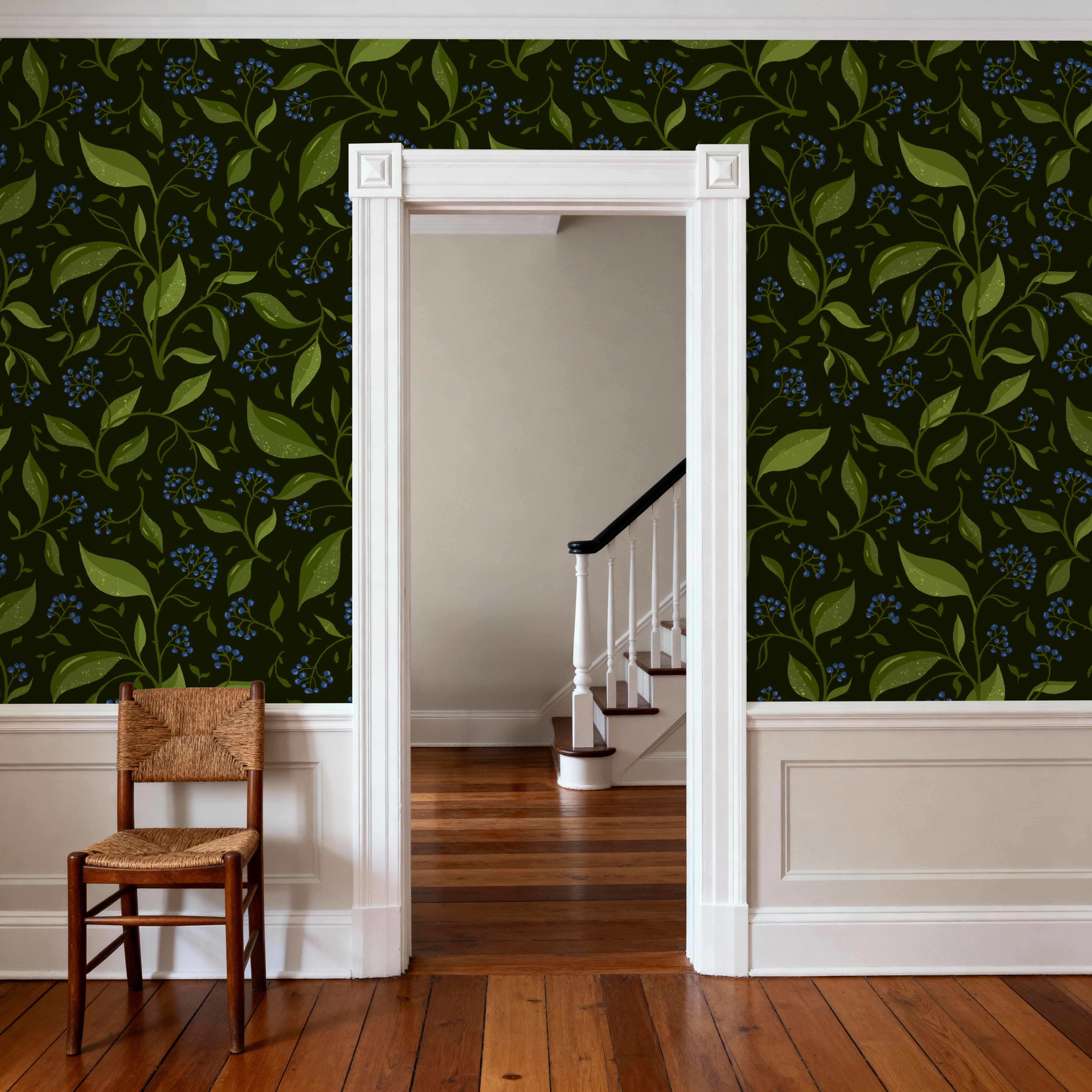 Winter Berries, Night