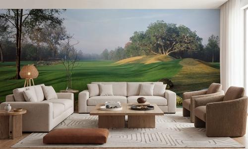 Misty Fairway Serenity