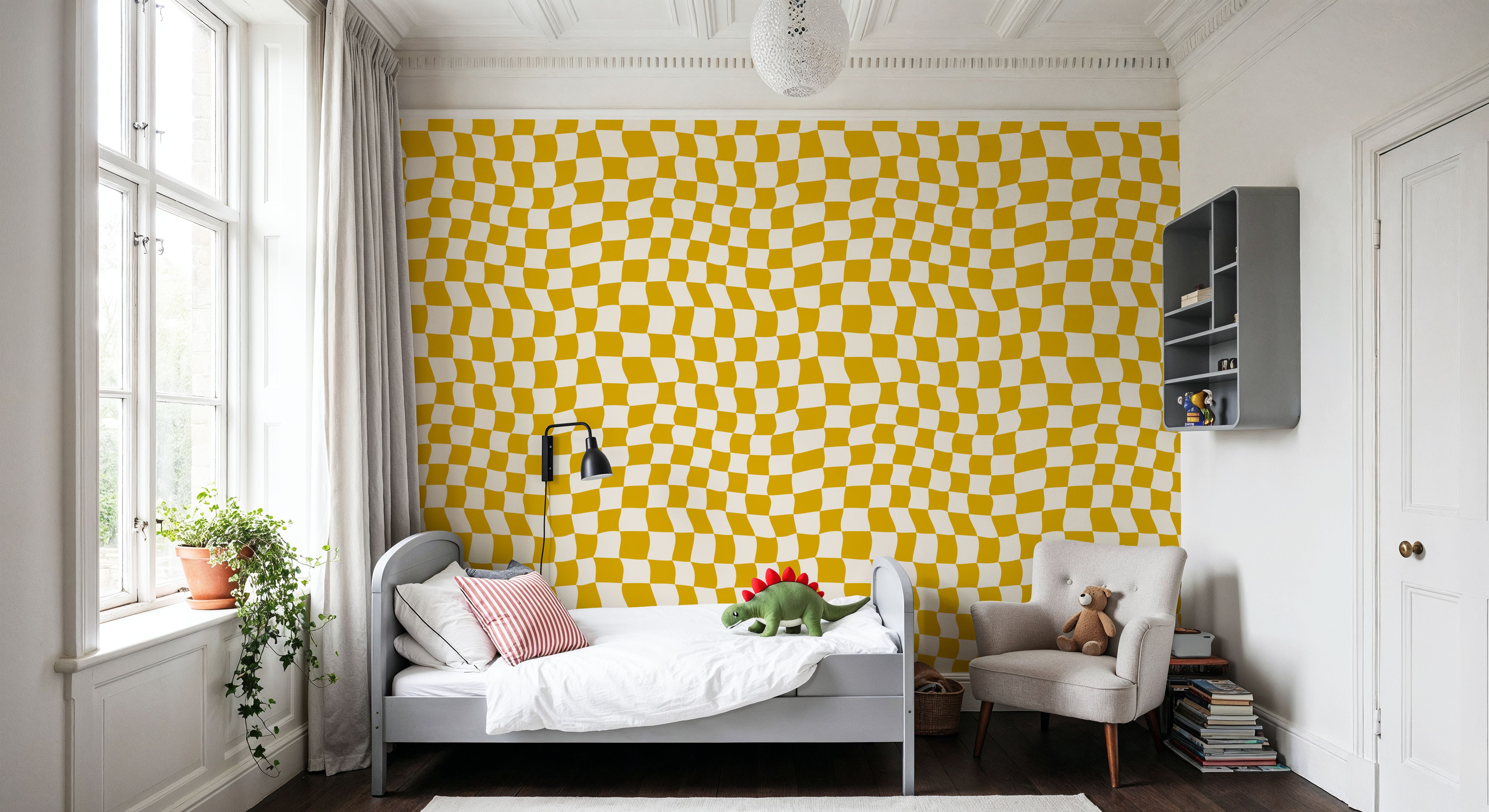 Warped Checkerboard, Sunflower