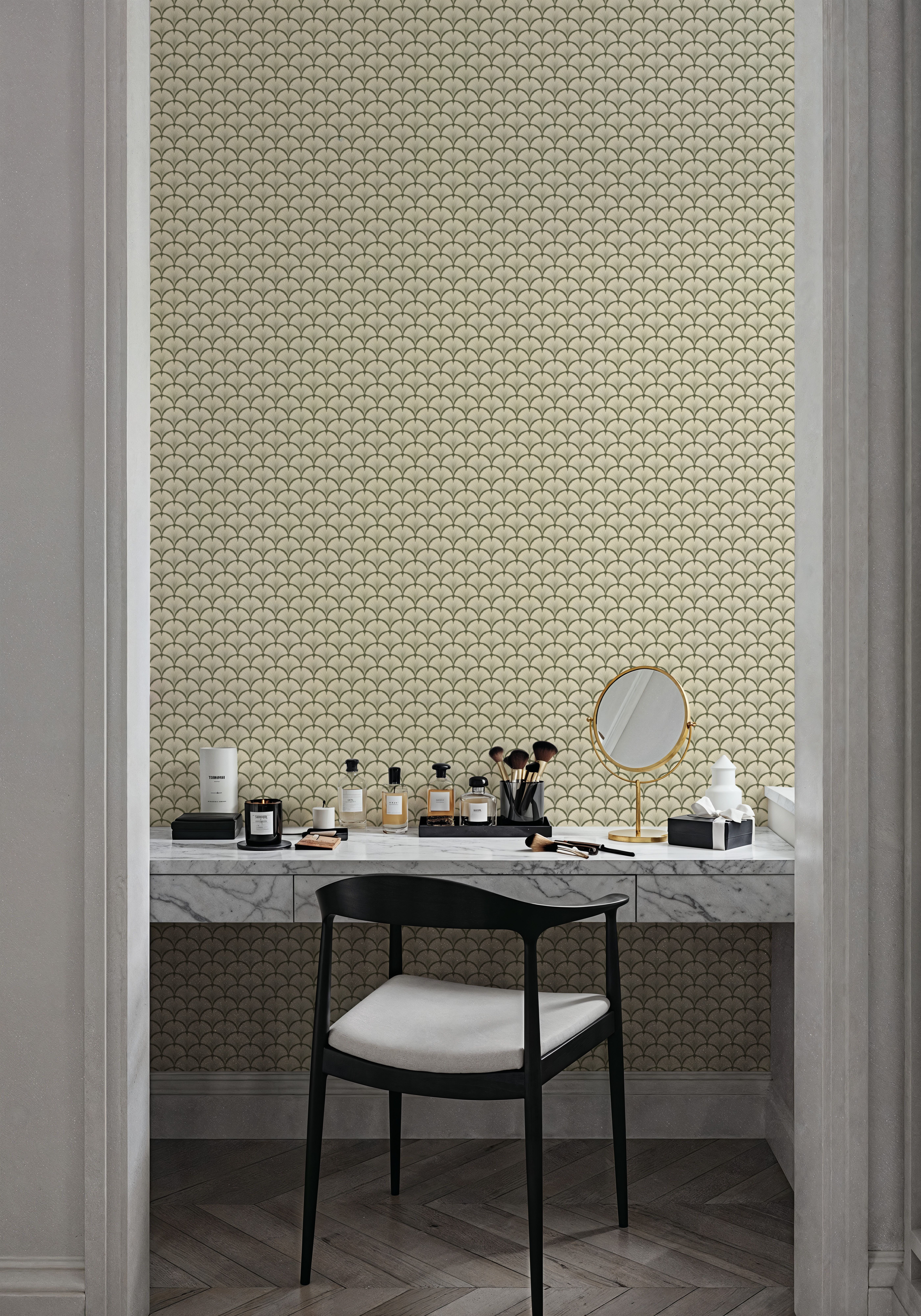 Ginko Folly, Olive Parchment, Tapety