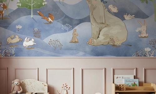 Bunny Friends, Blue