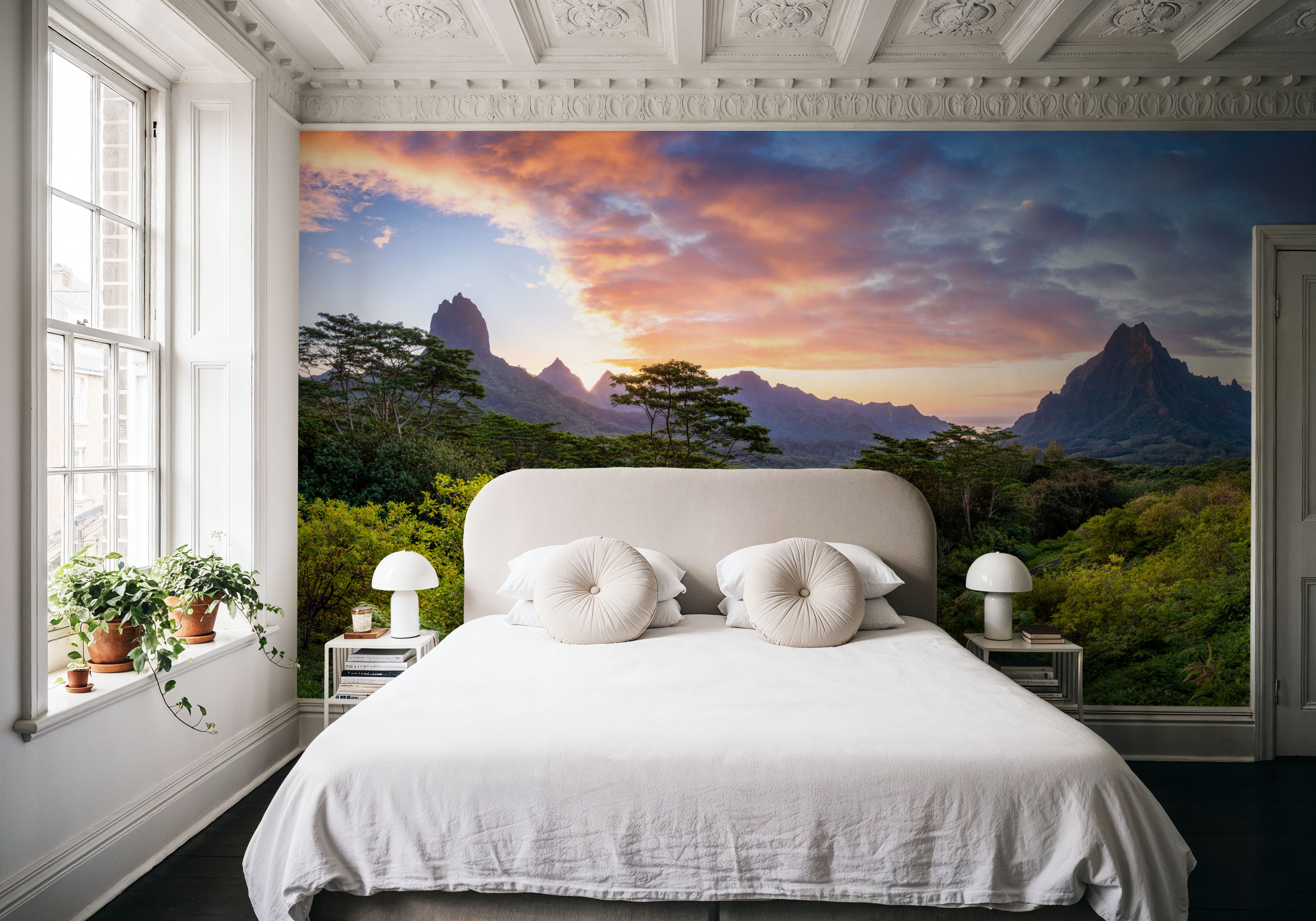 Sunset Over Moorea Island