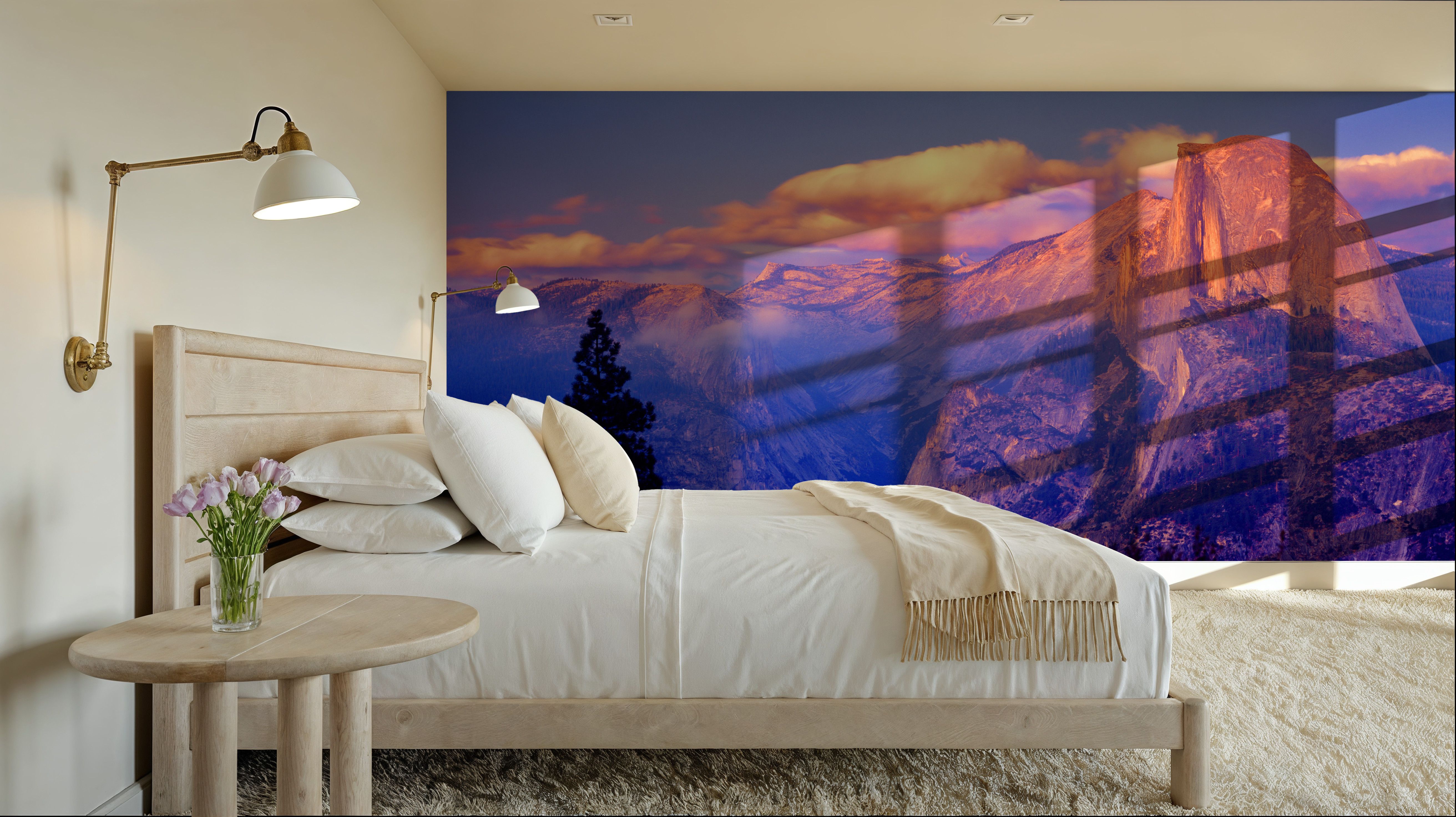 Half Dome in Falling Sunlight