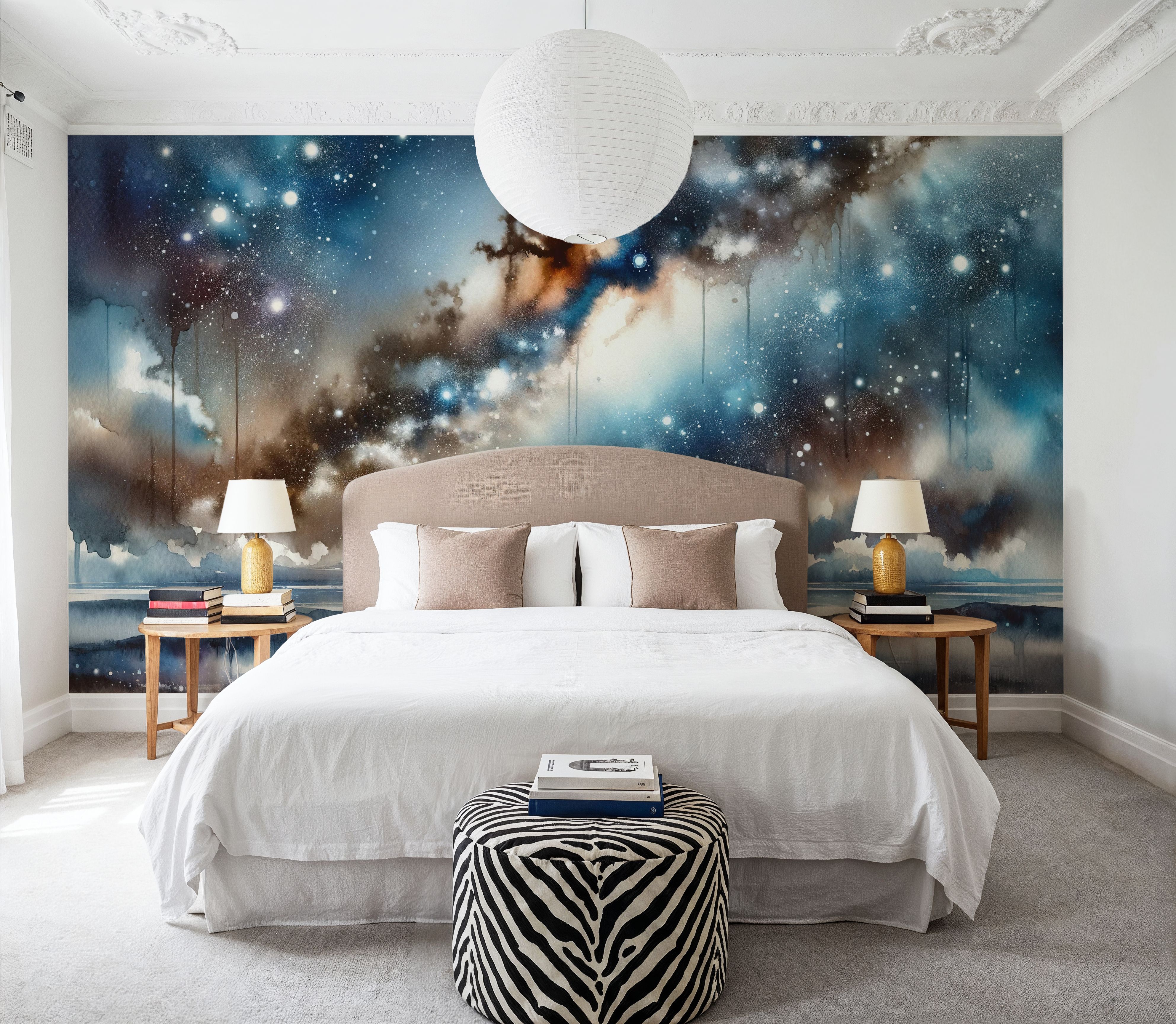 Starry Night Over Tranquil Waters