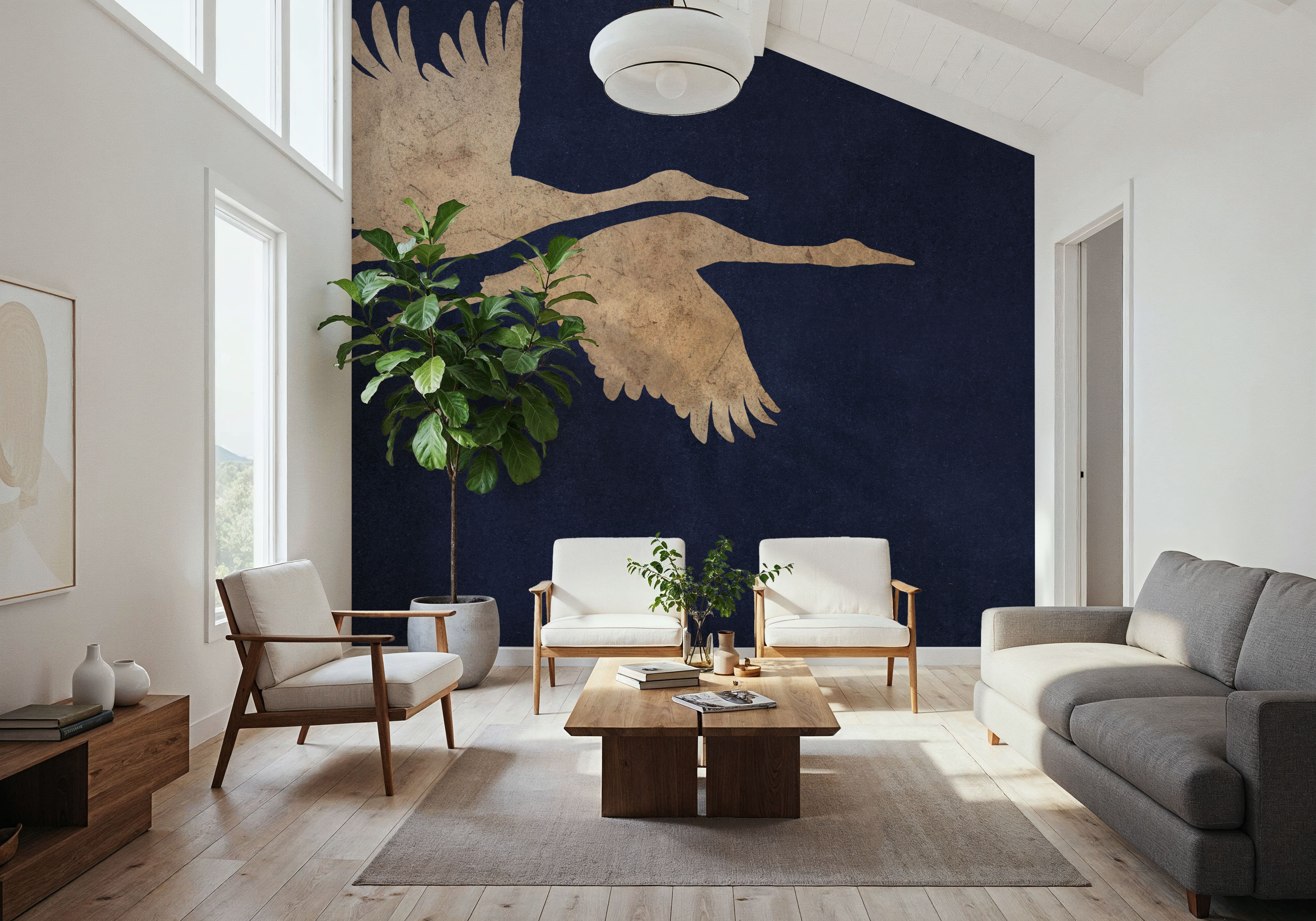 Herons in Flight