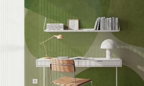 Embracing Shapes, Dill Green