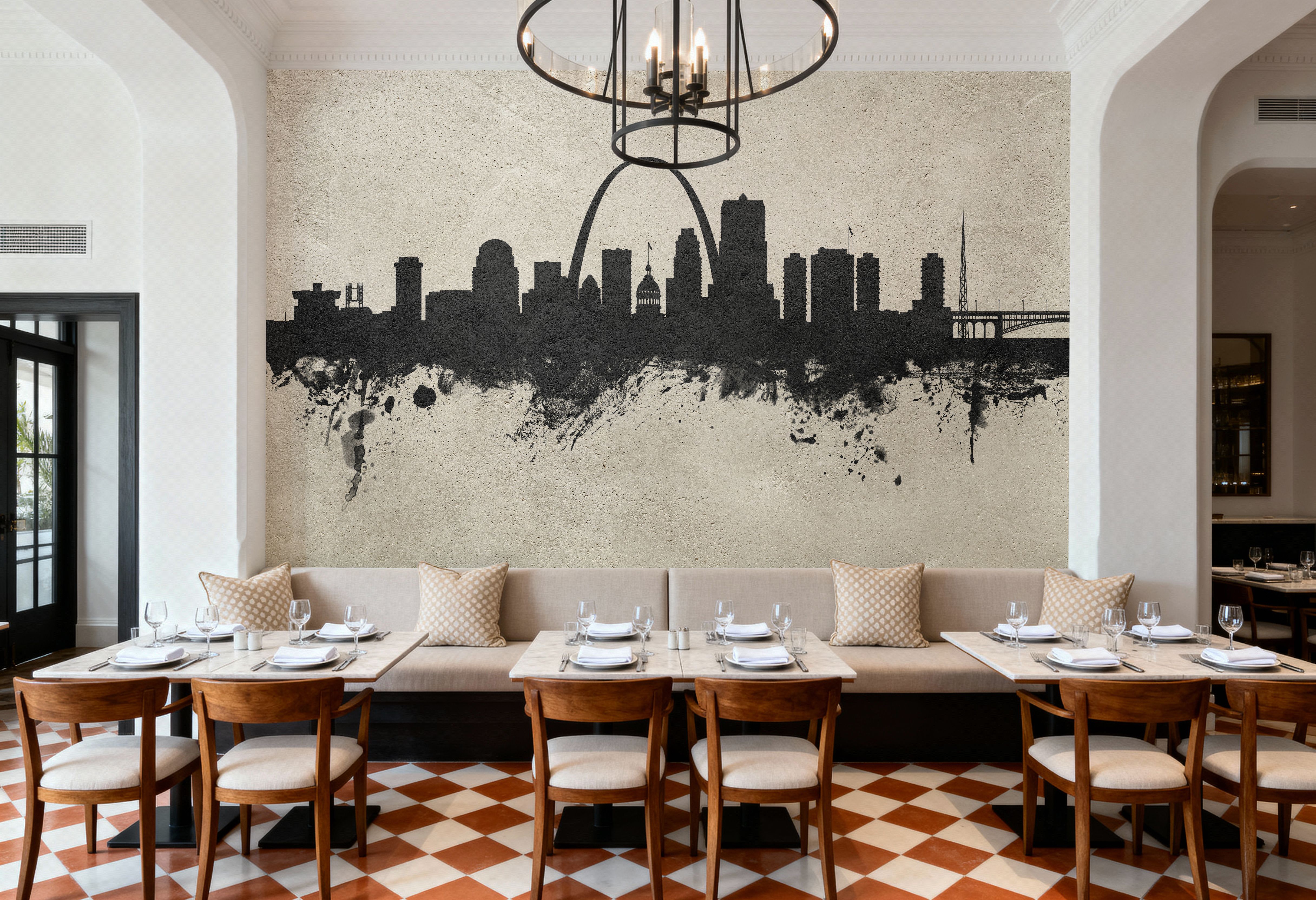 St Louis Missouri Skyline Concrete