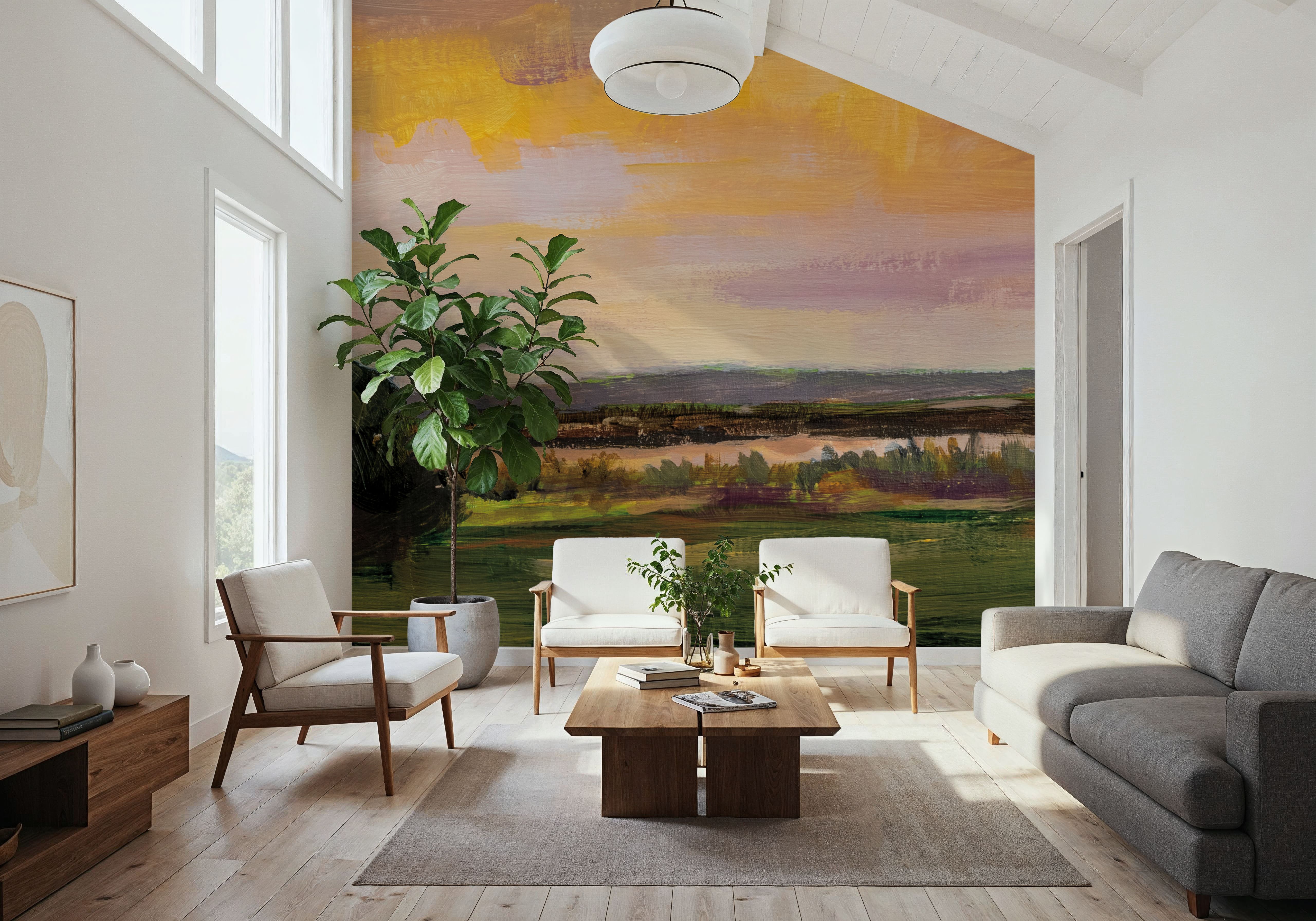 Mesa Dusk, Carte da parati