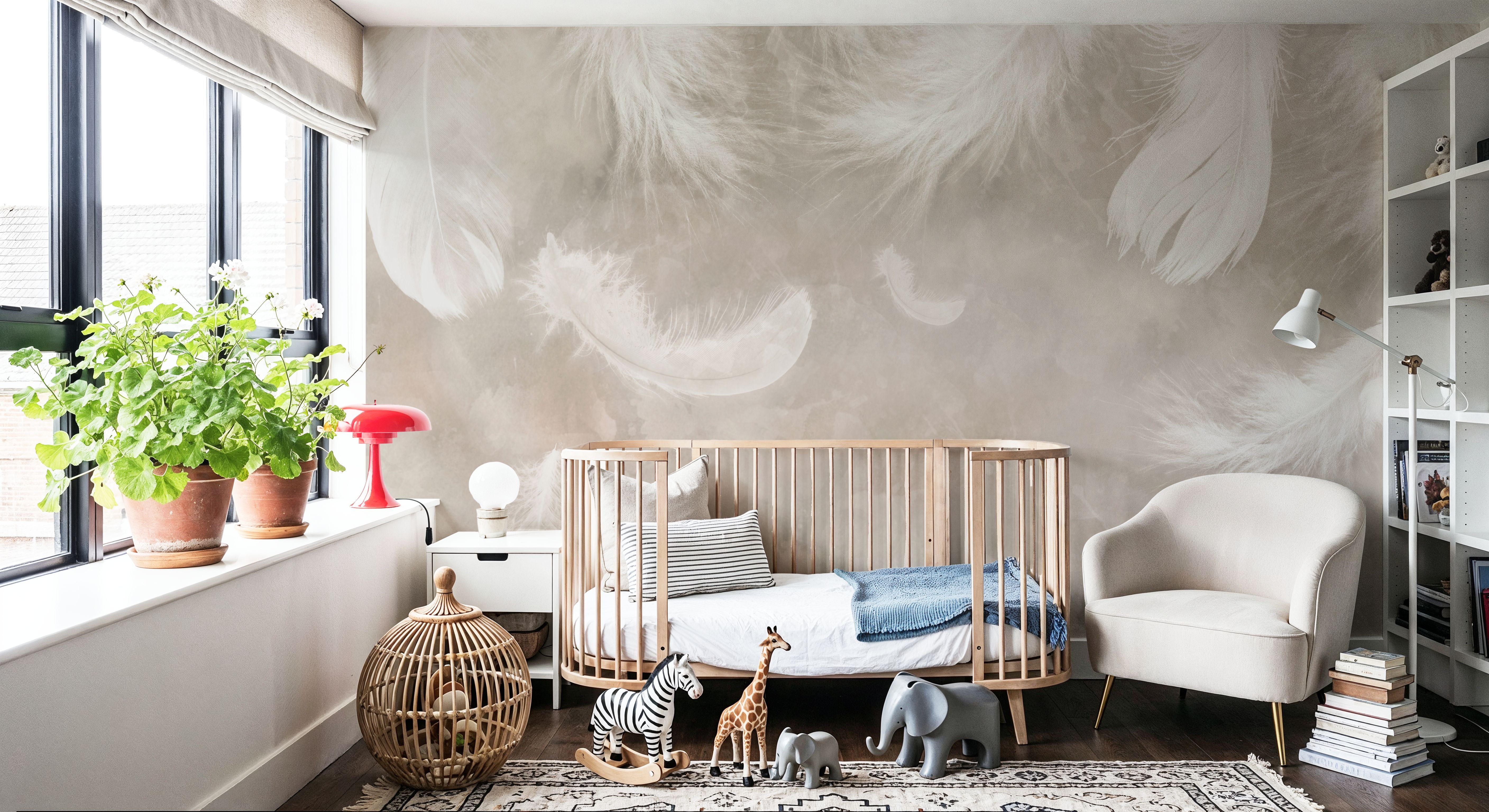 Feather Fluff, Papier peint