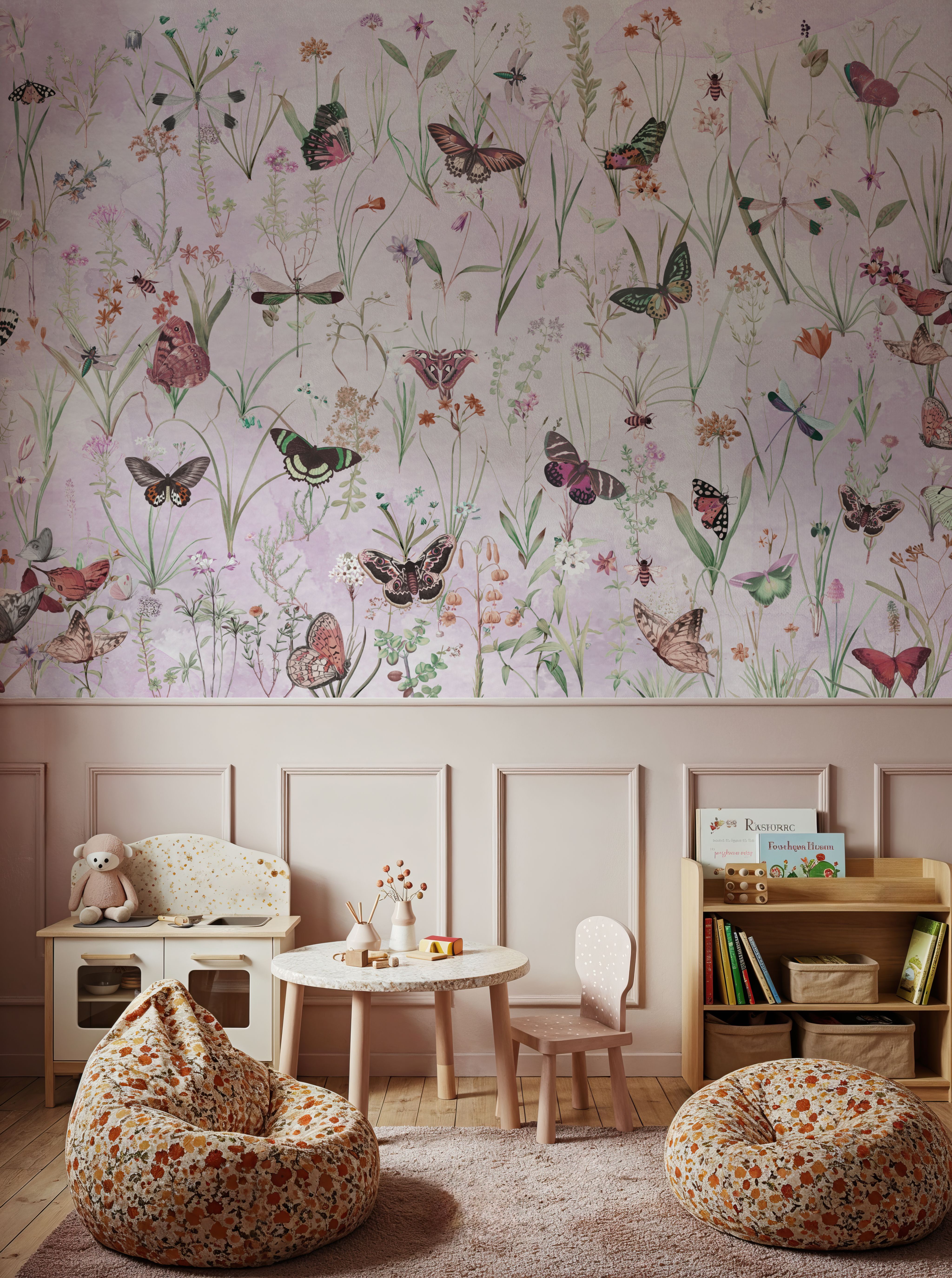 Herbals and Butterflies Lilac