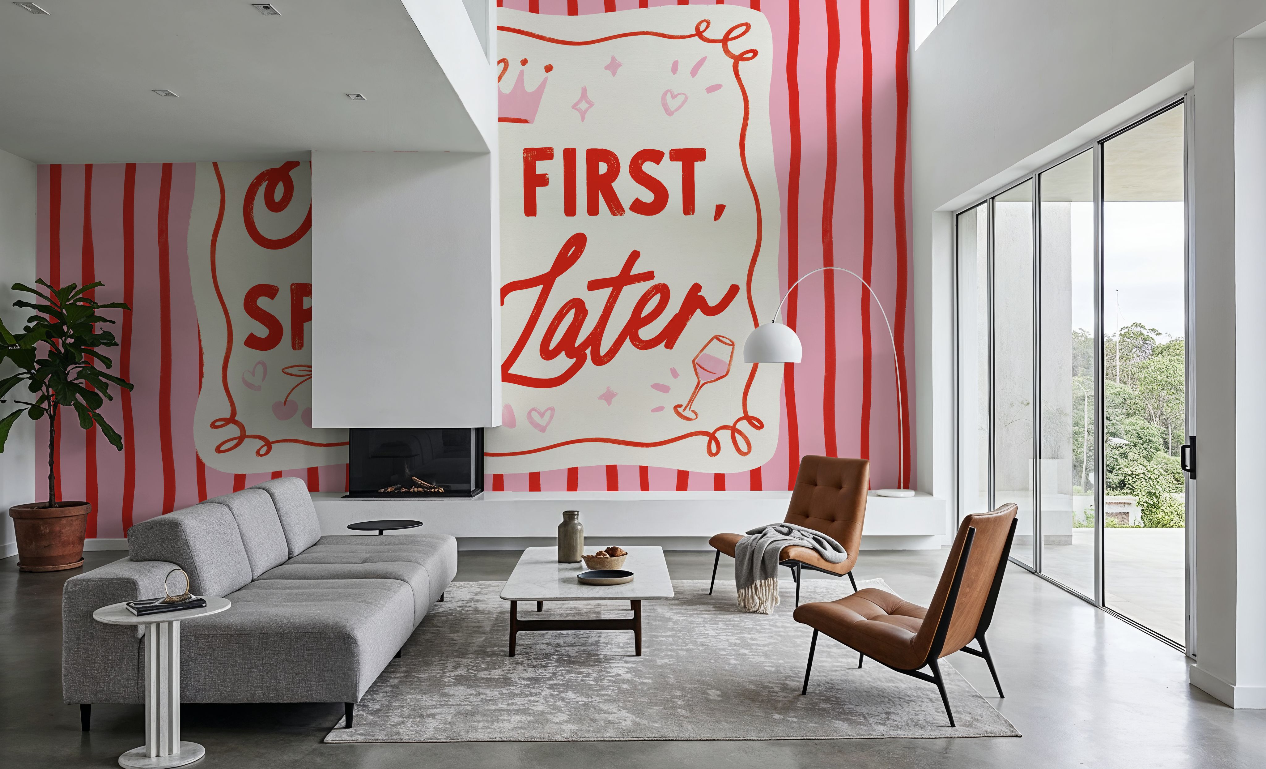 Girly Pop I, Wallpaper