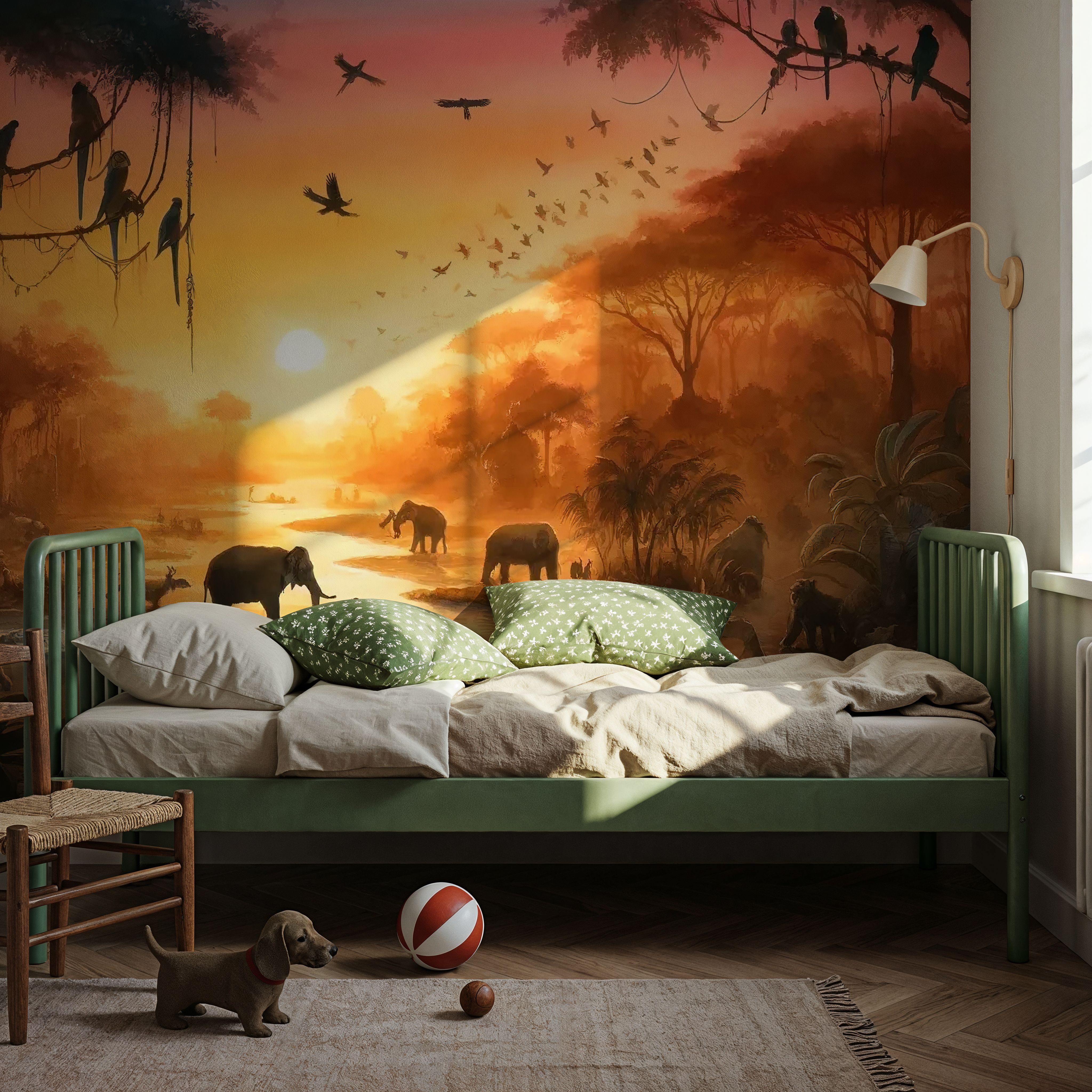 Twilight Serenity in the Jungle Abode