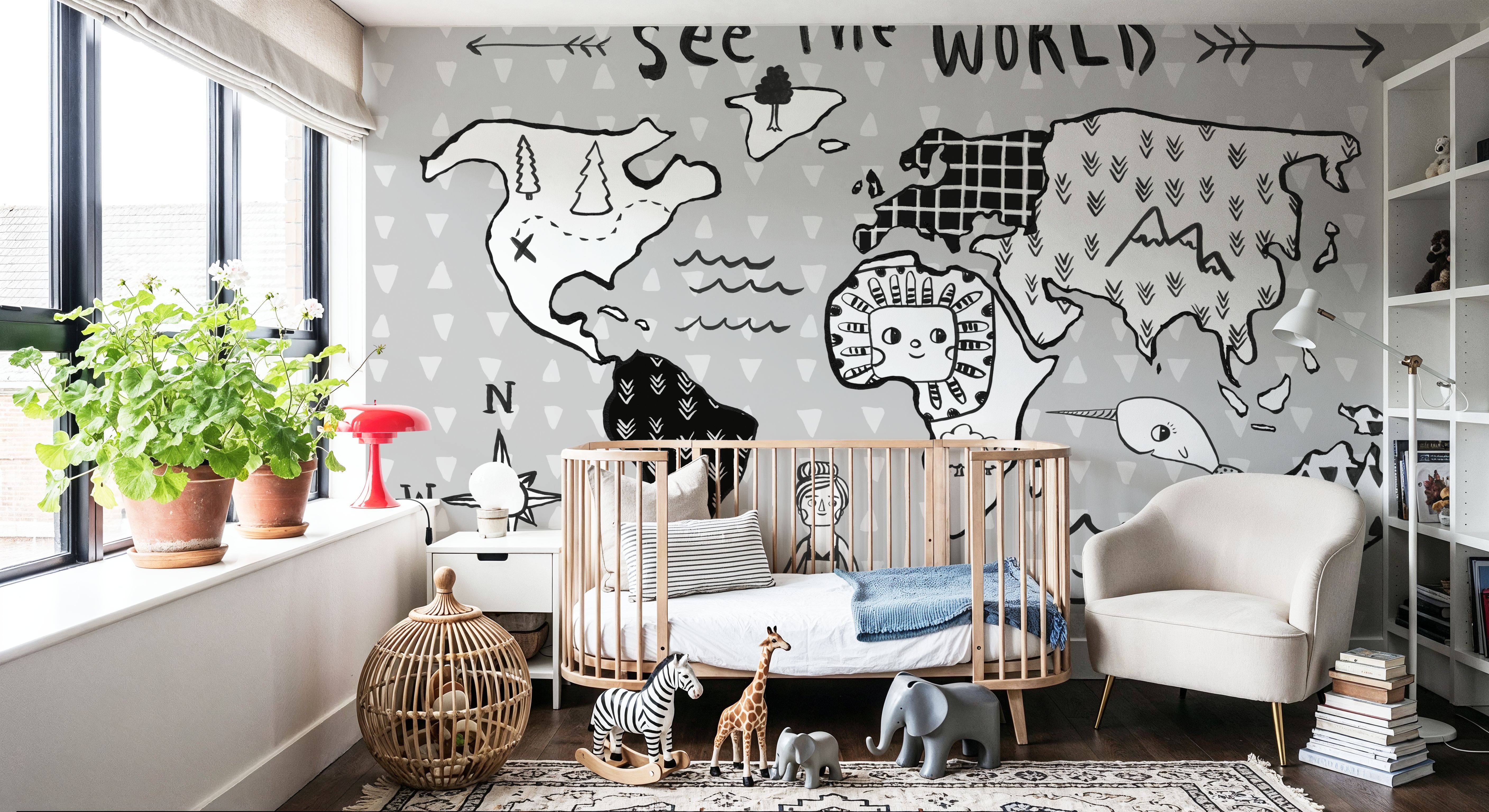 Baby Map Of The World