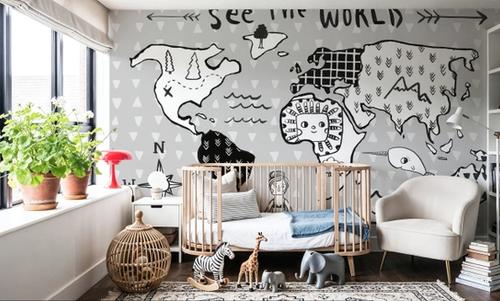 Baby Map Of The World