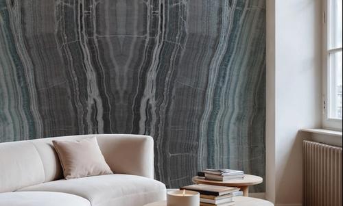 Onyx Mirage Bookmatched, Teal
