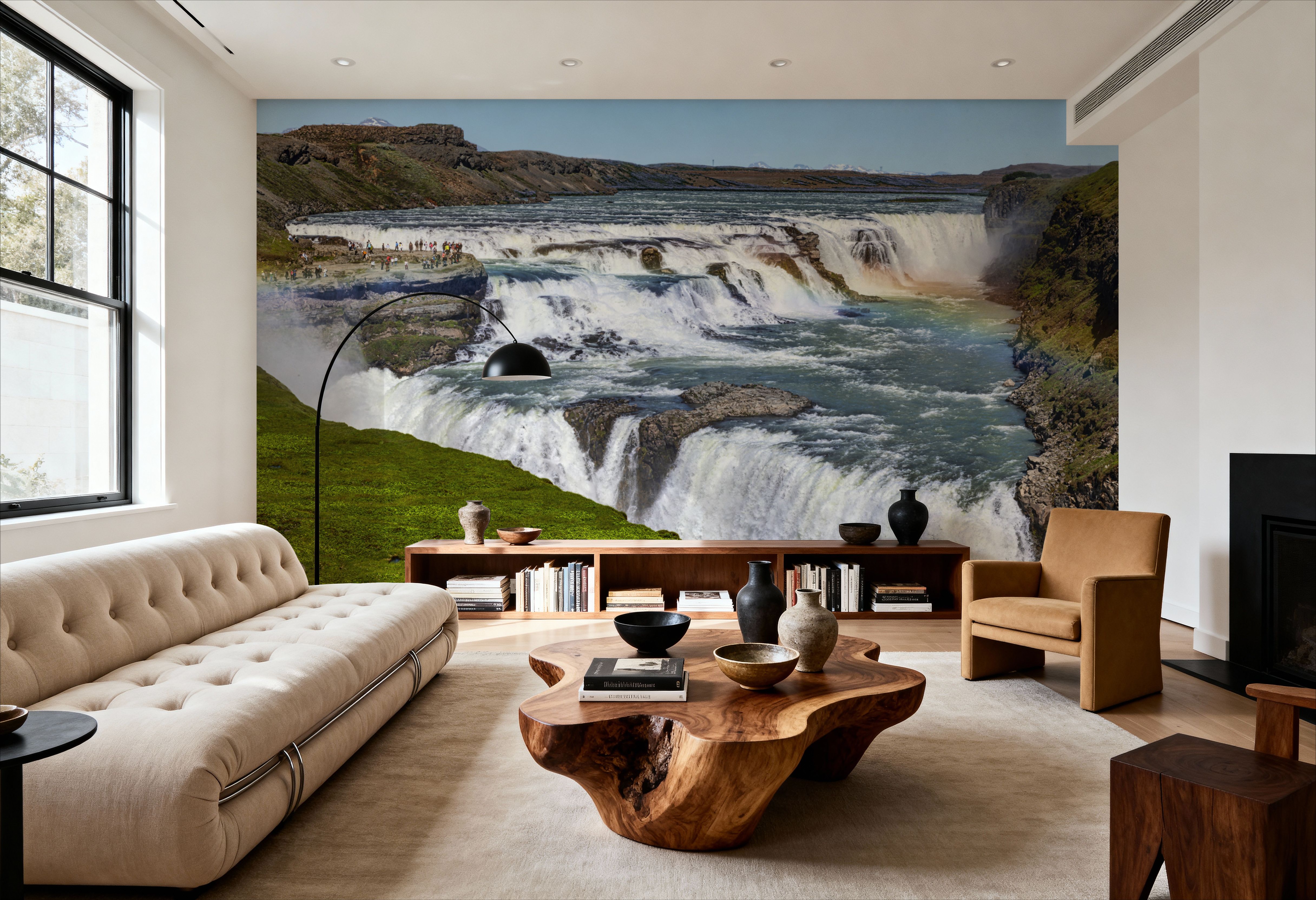 Majestic Rainbow Falls