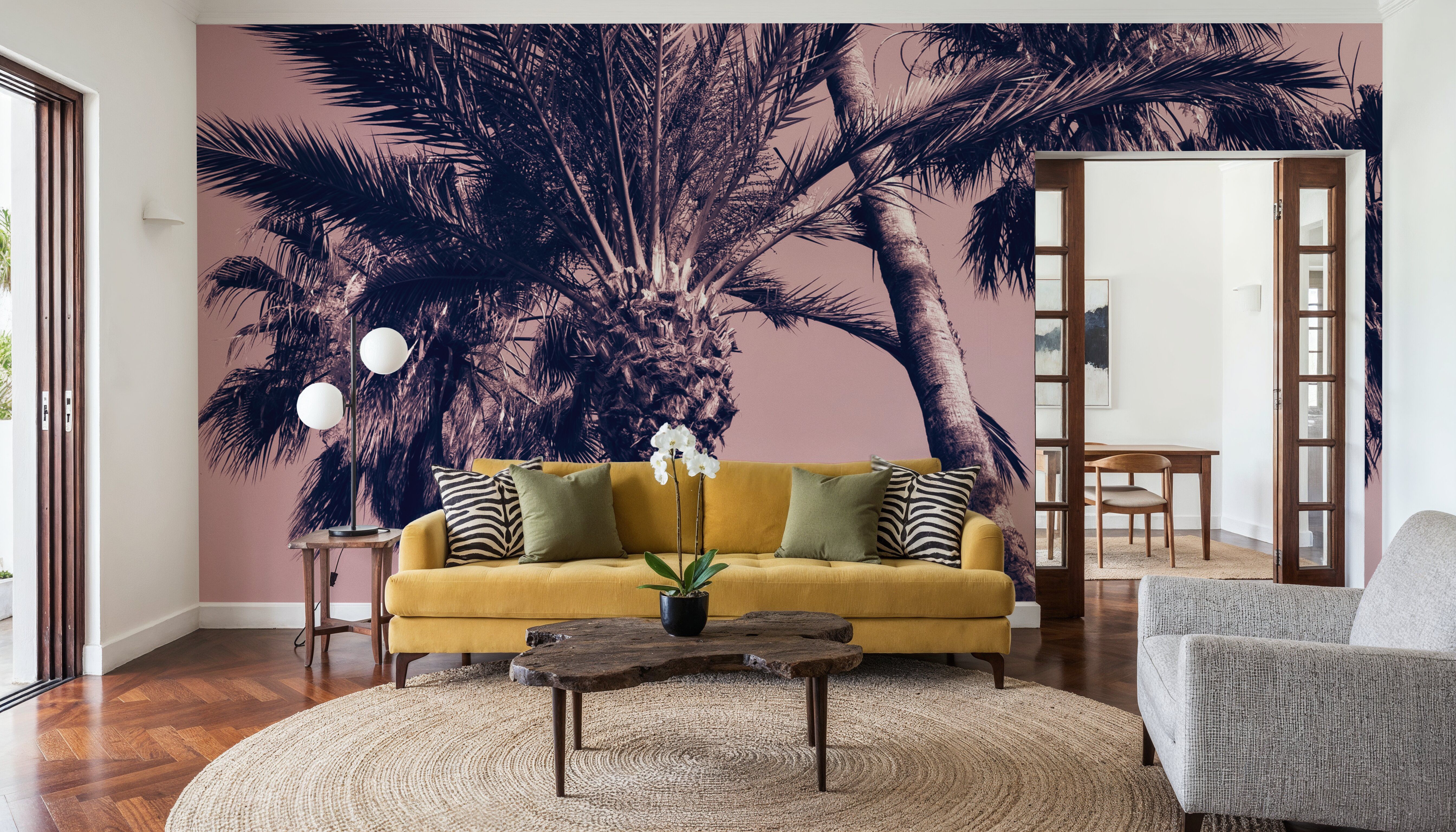 Pink Palms II
