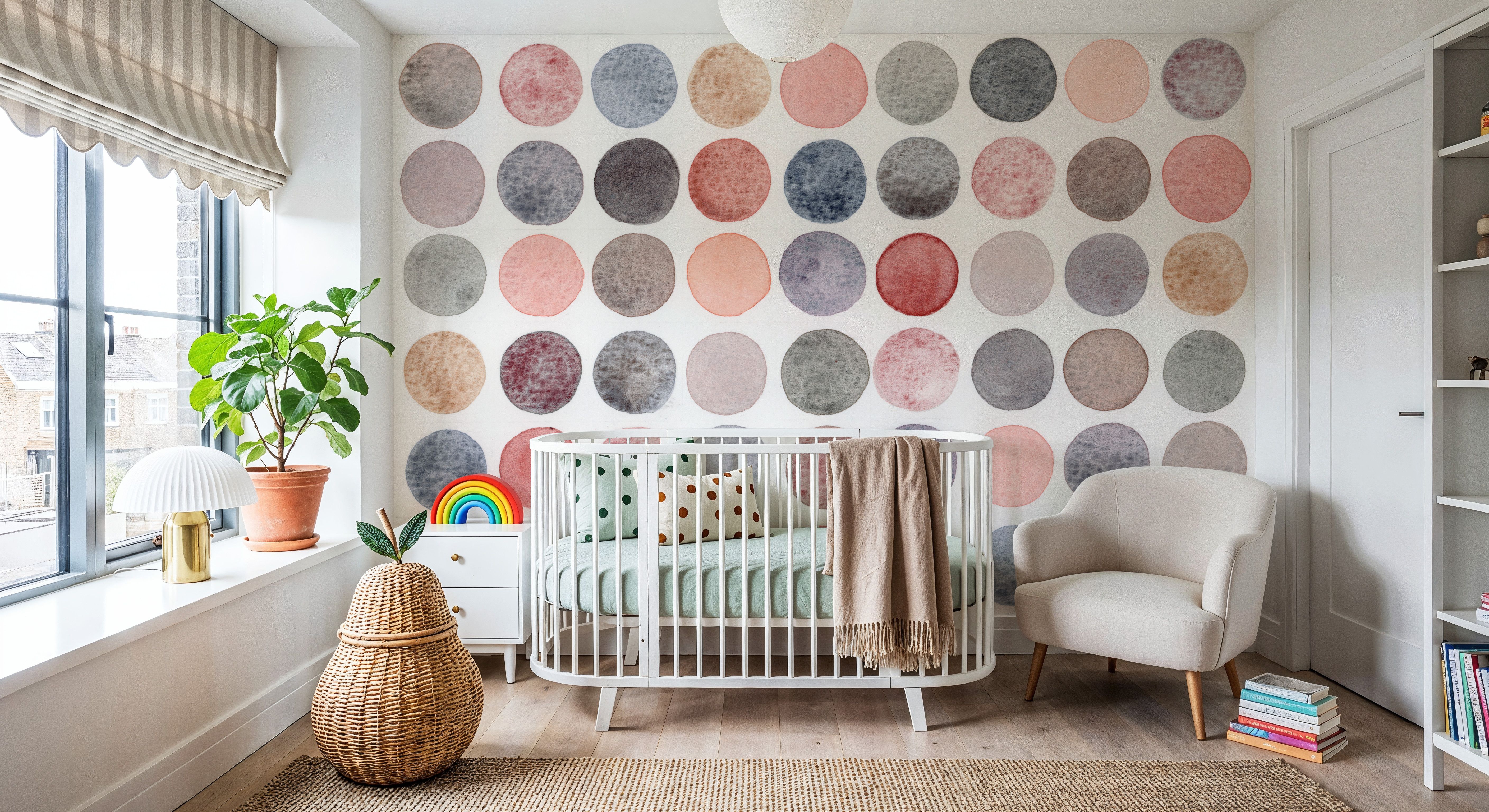 Circle Swatches, Behang