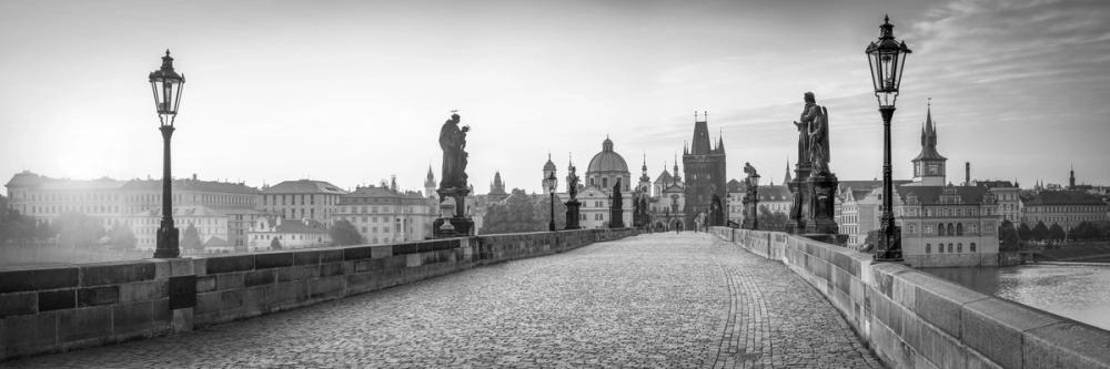Charles Bridge BW