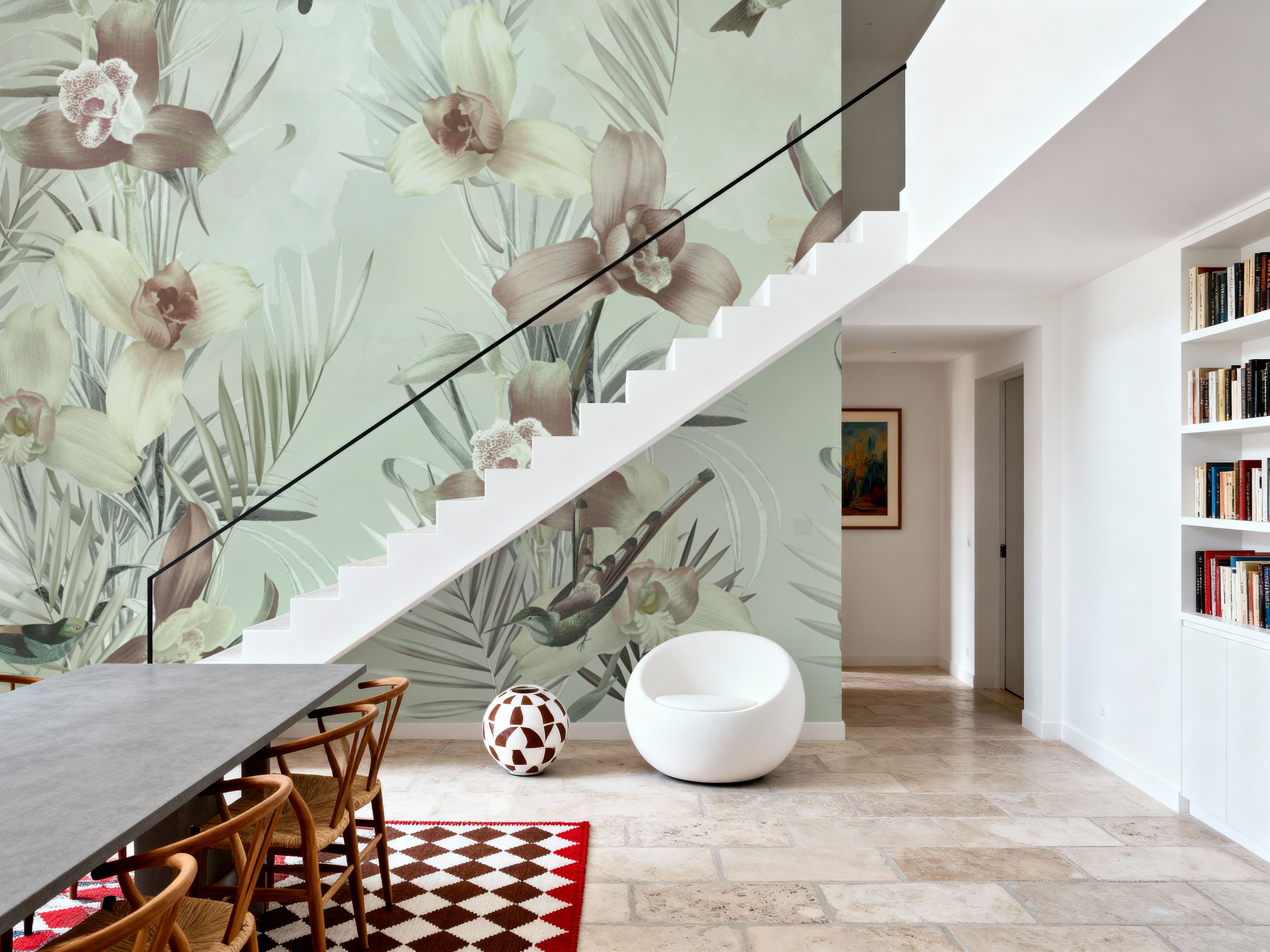 Wait for me Green, Papier peint