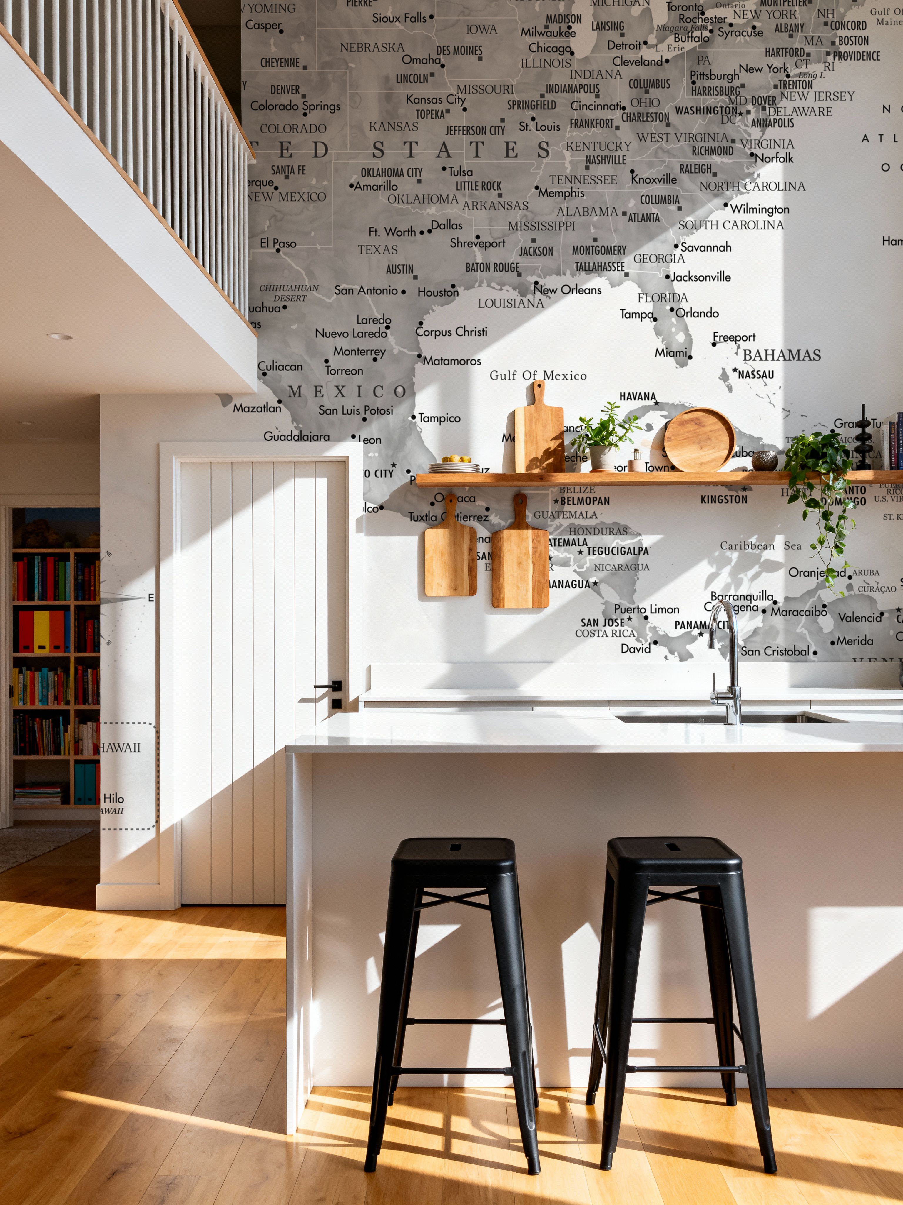 US Mexico Caribbean Map - Jimmy Wash