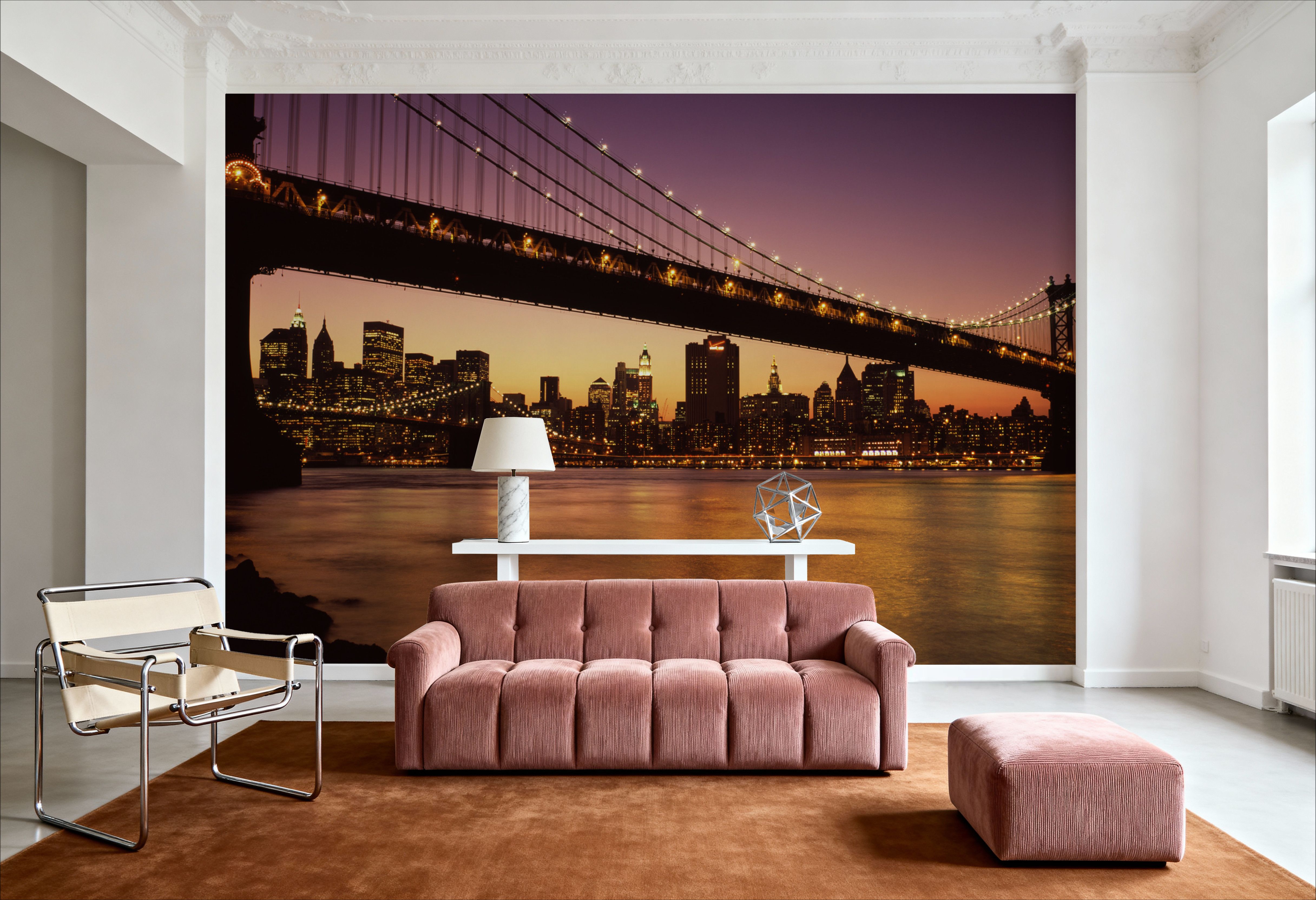 Golden Hour Bridge III, Wallpaper