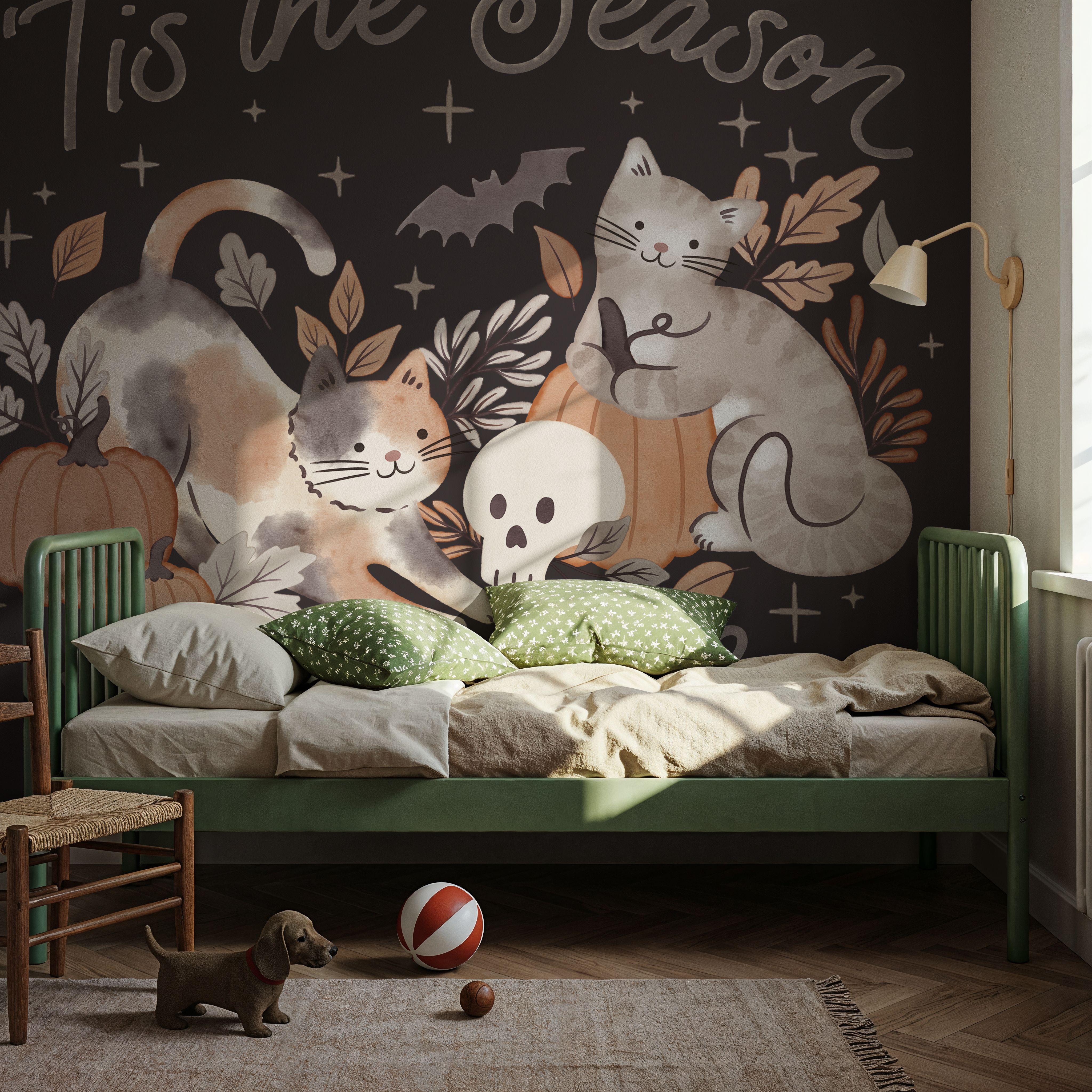 Pumpkins and Paws II Dark