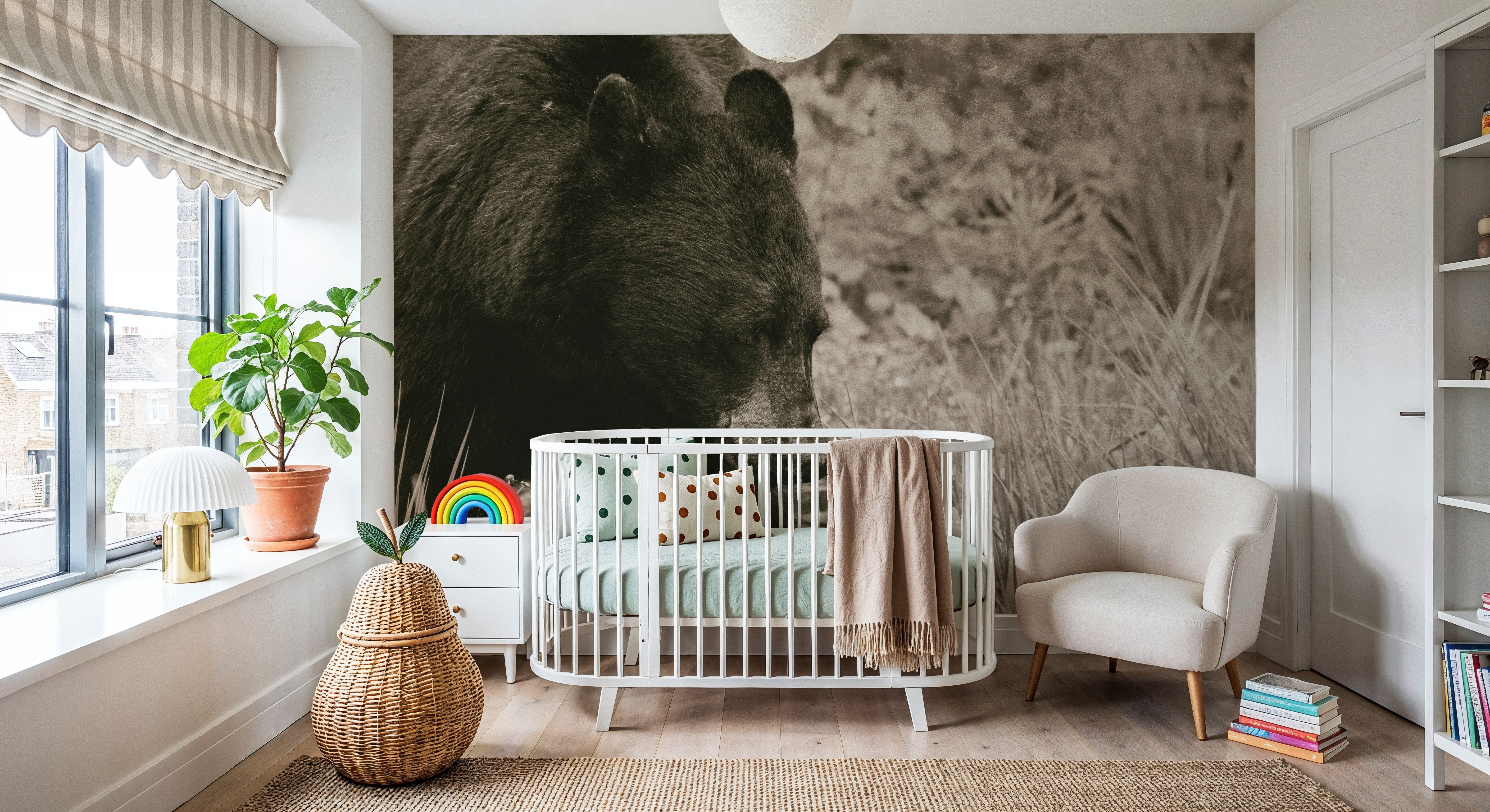 Black Bear Wander, Tapet