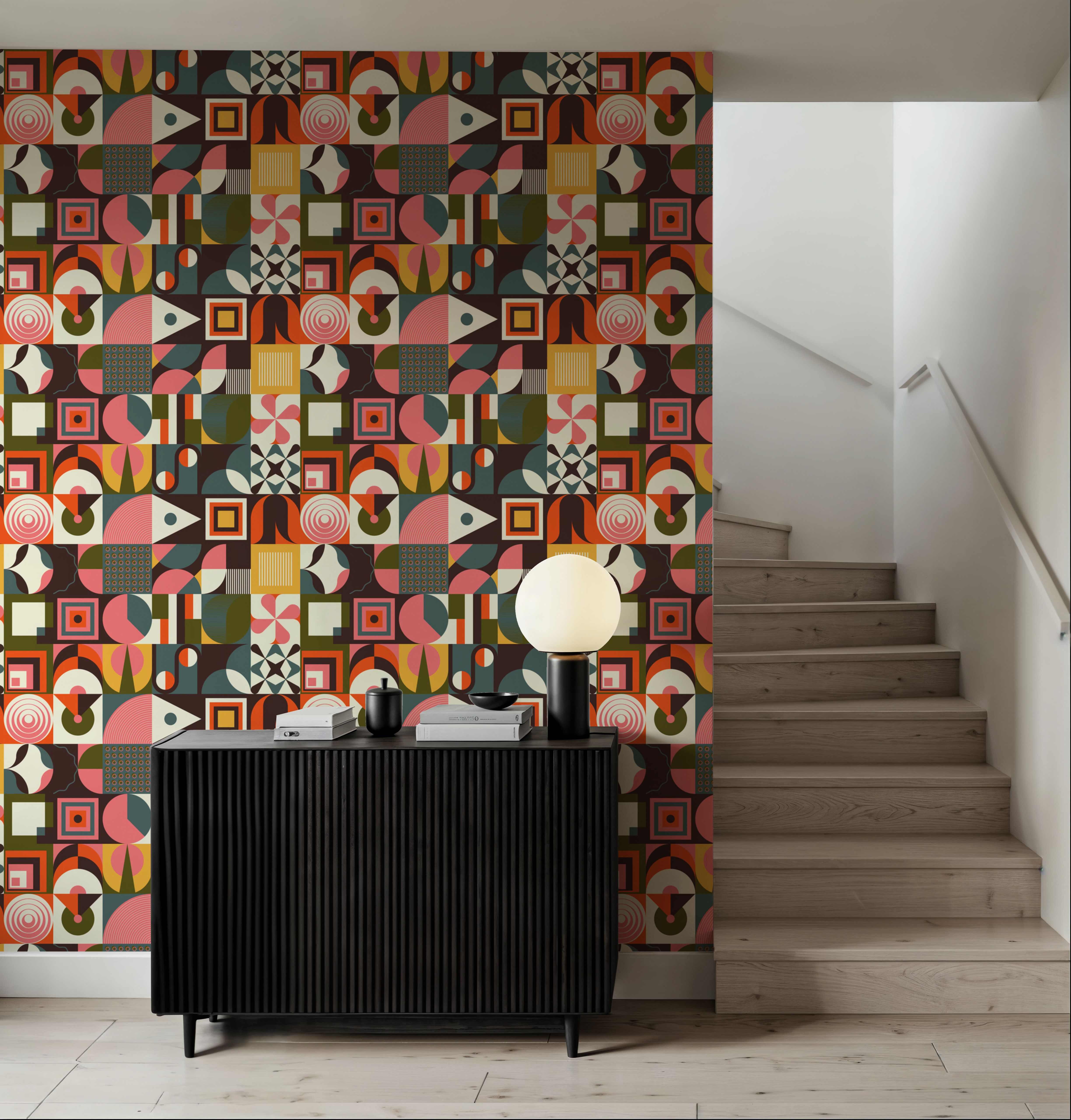Mid Century Blocks Repeat
