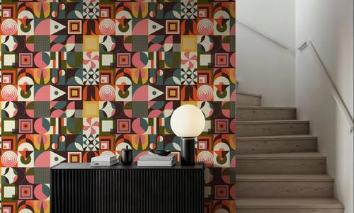 Mid Century Blocks Repeat