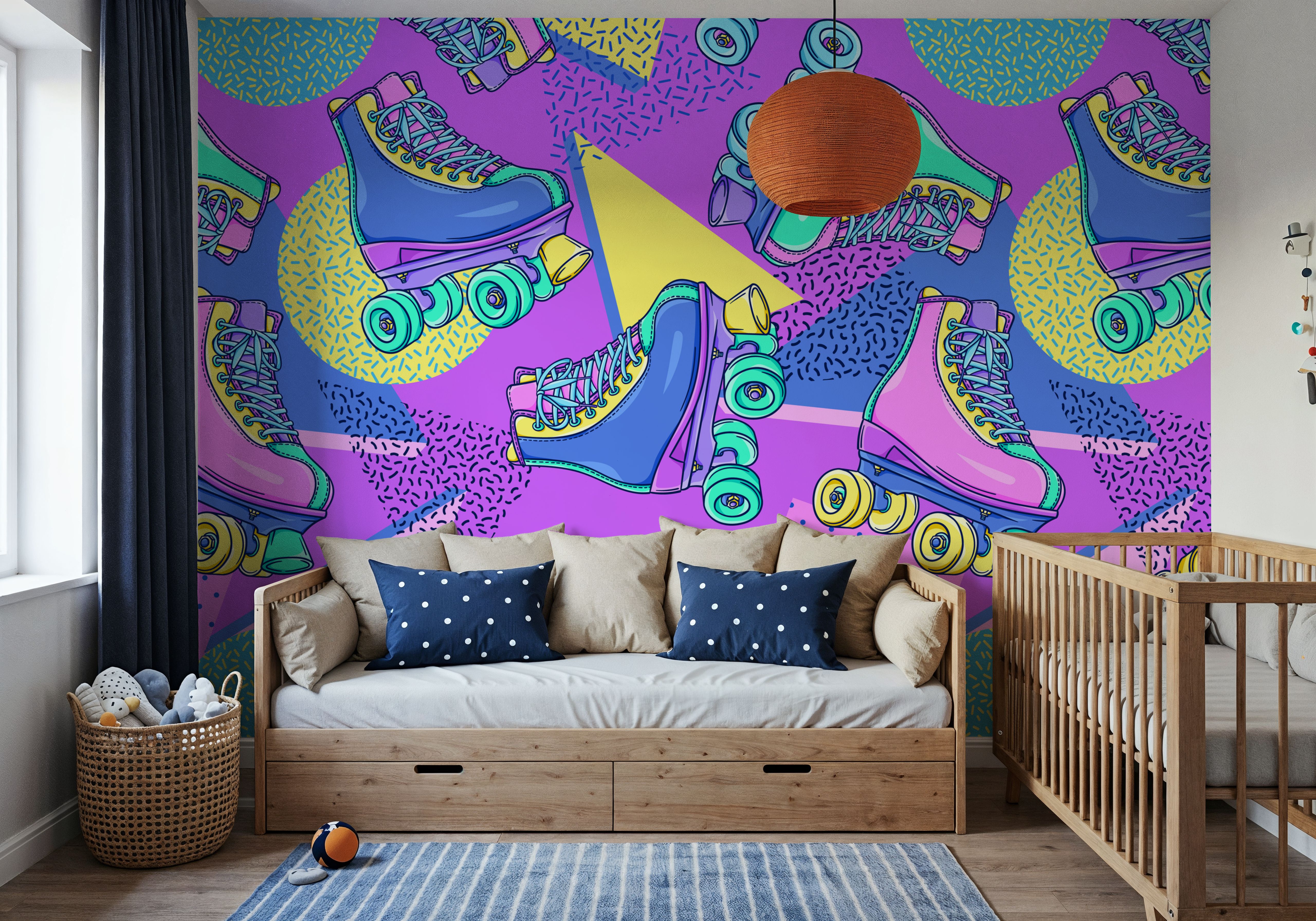 Roller Skates, Behang