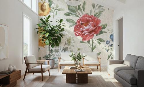 Floral Solitude White