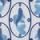 Koi Medallion, Blue