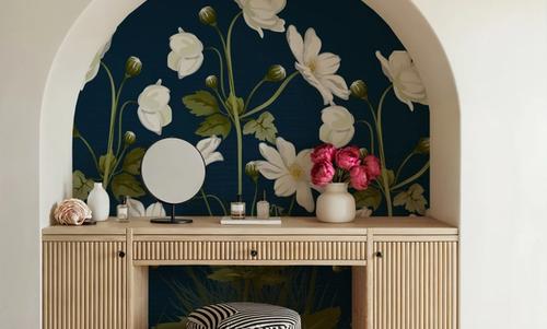White Anemones, Denim