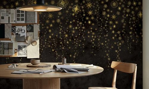 Celestial Dreams Bright Black