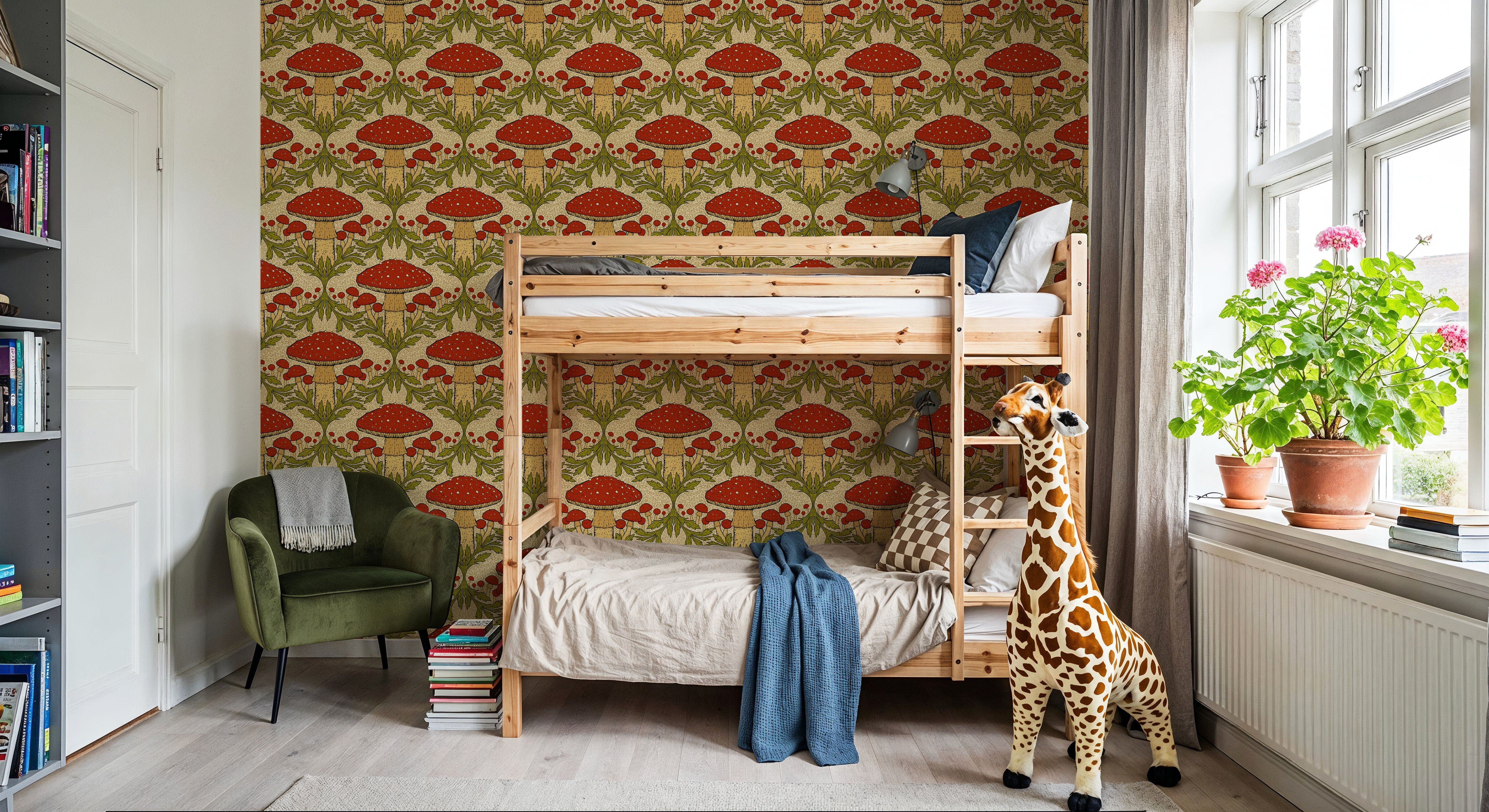 Heritage Toadstool, Red