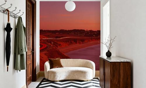 Sunset Coastal Journey