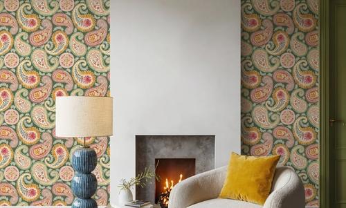 Harvest Paisley Green