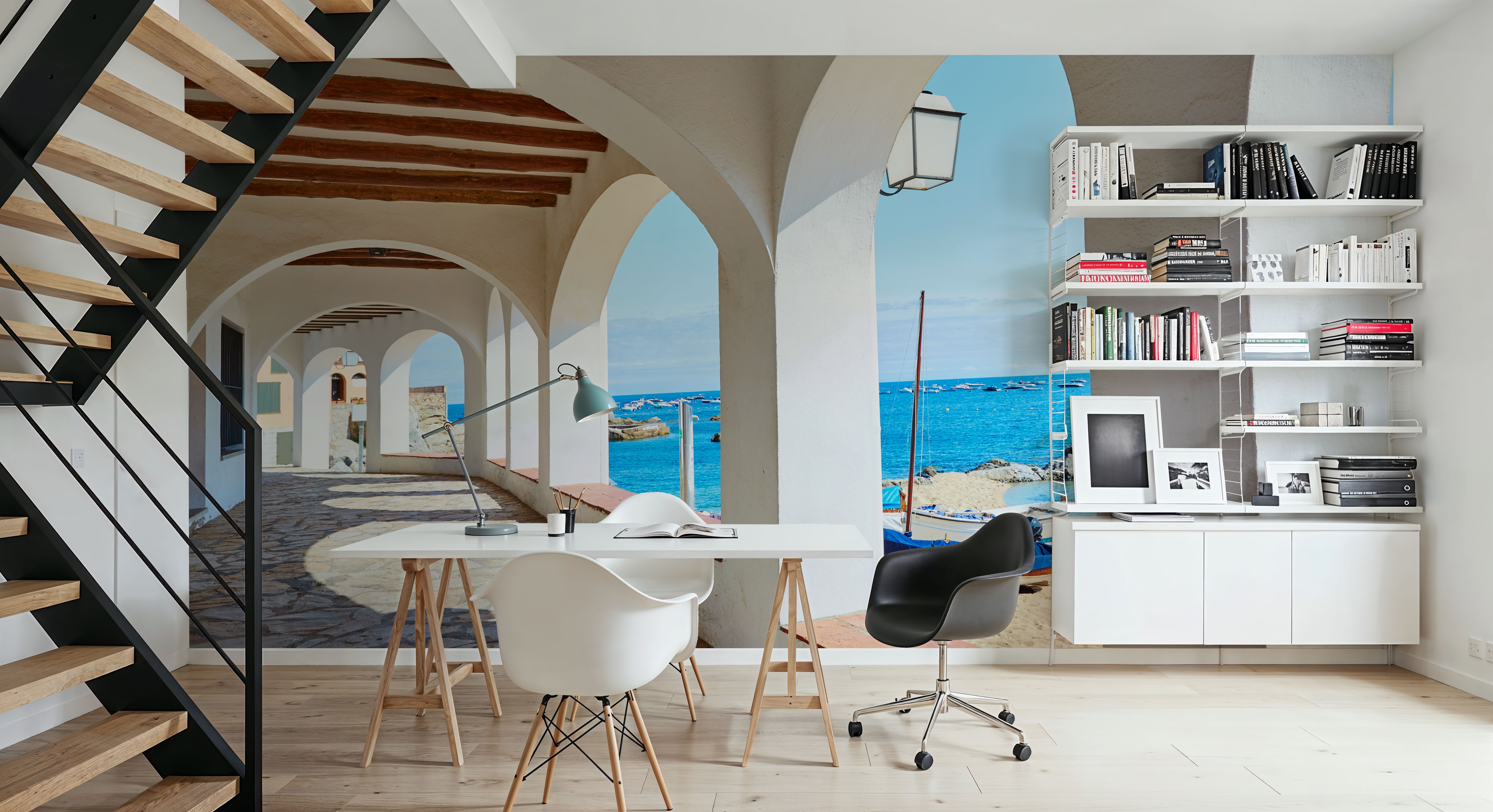 Arcs Arcade, Tapeten