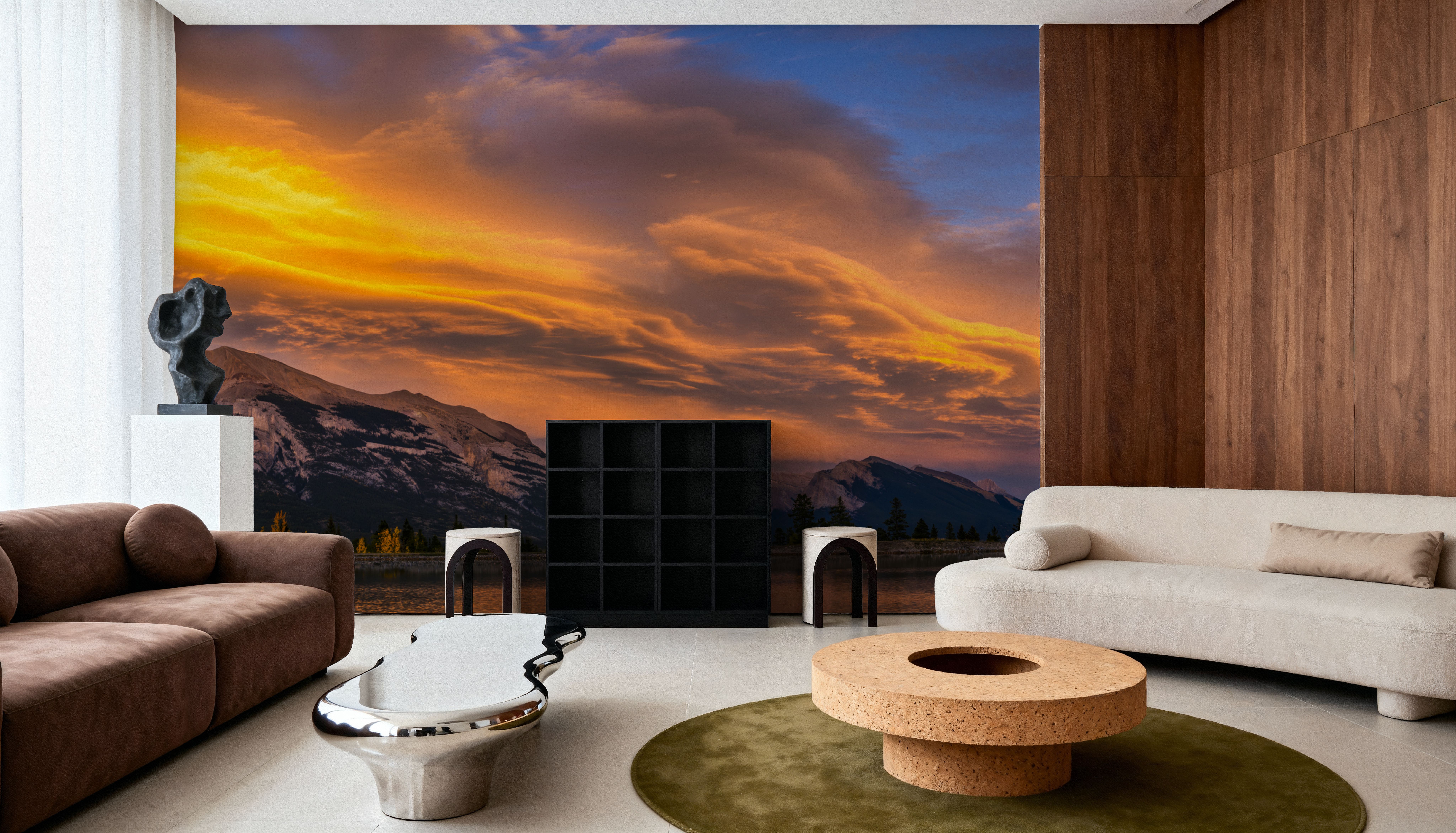 Chinook Clouds over Grotto Mountain