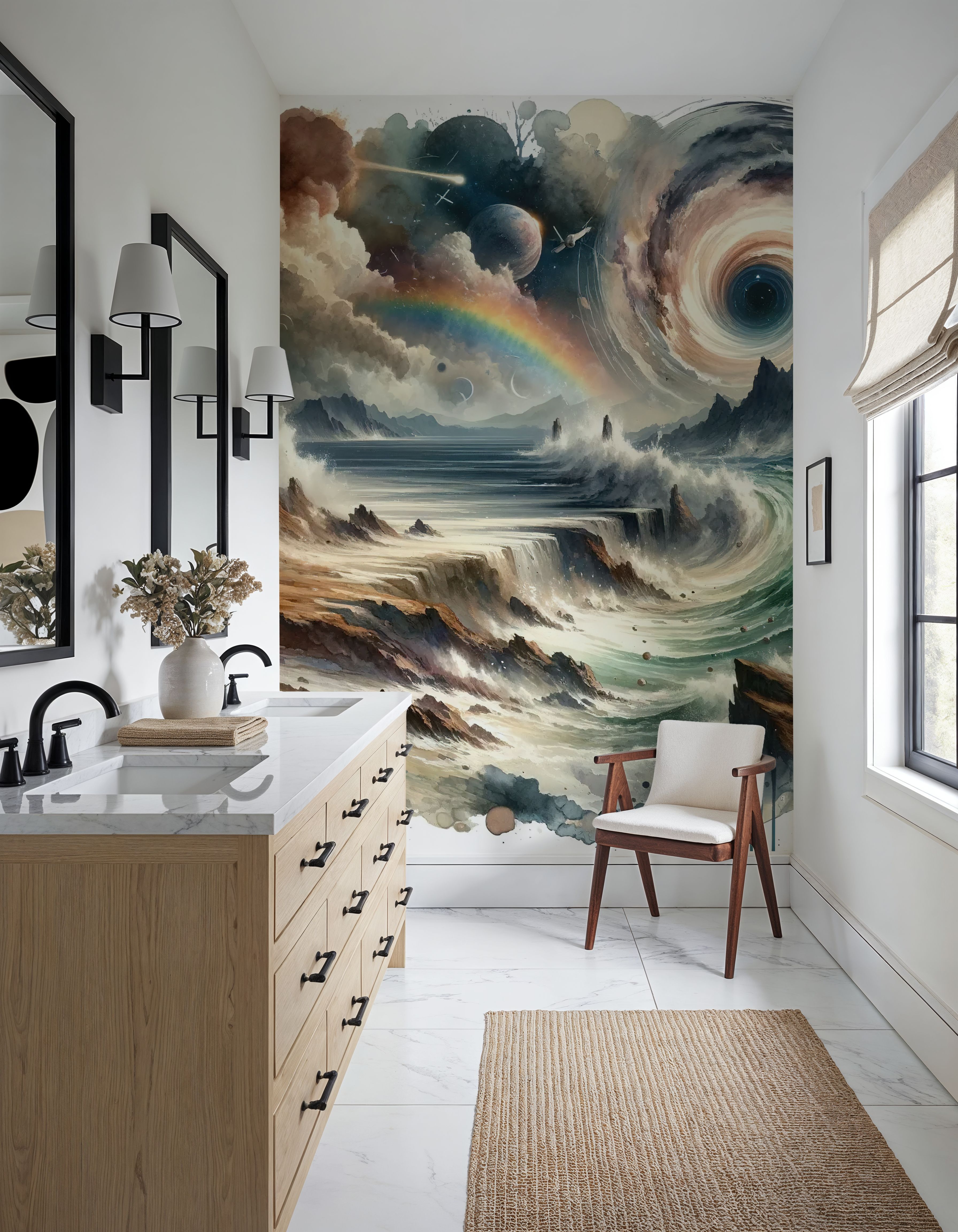 Tempest's Dance in an Abstract Whirl