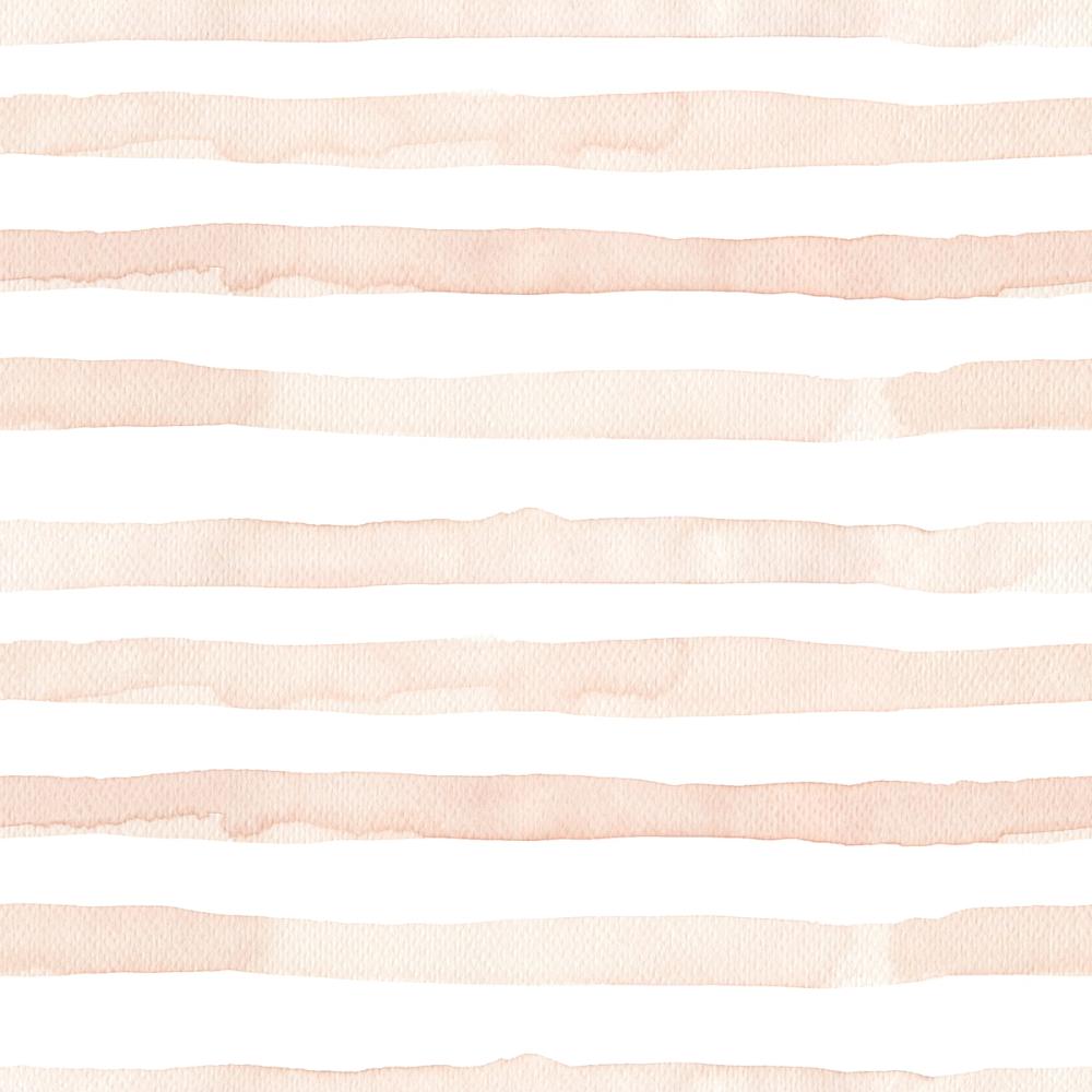 Watercolor Stripes Peach