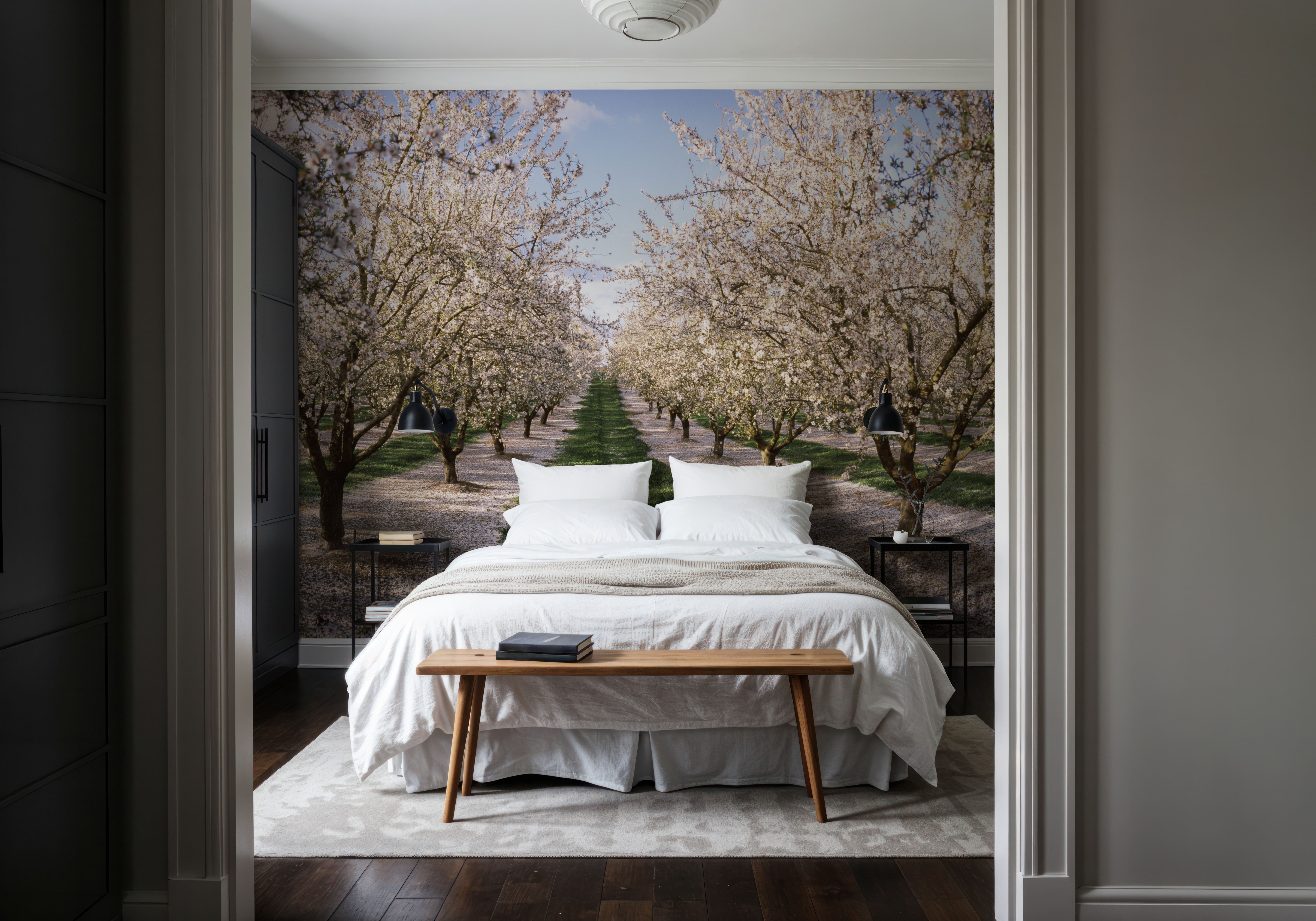 Blossoming Symmetry, Wallpaper