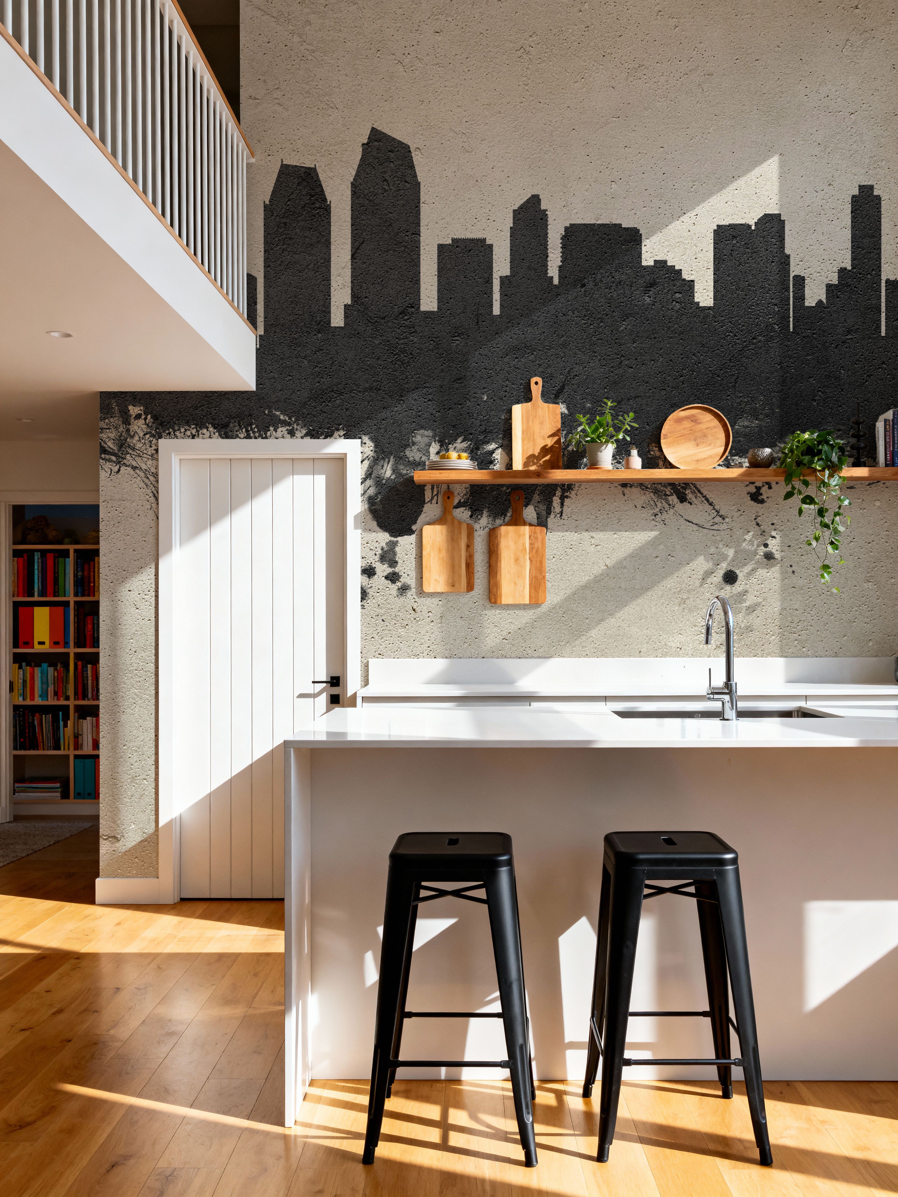 San Diego California Skyline Concrete