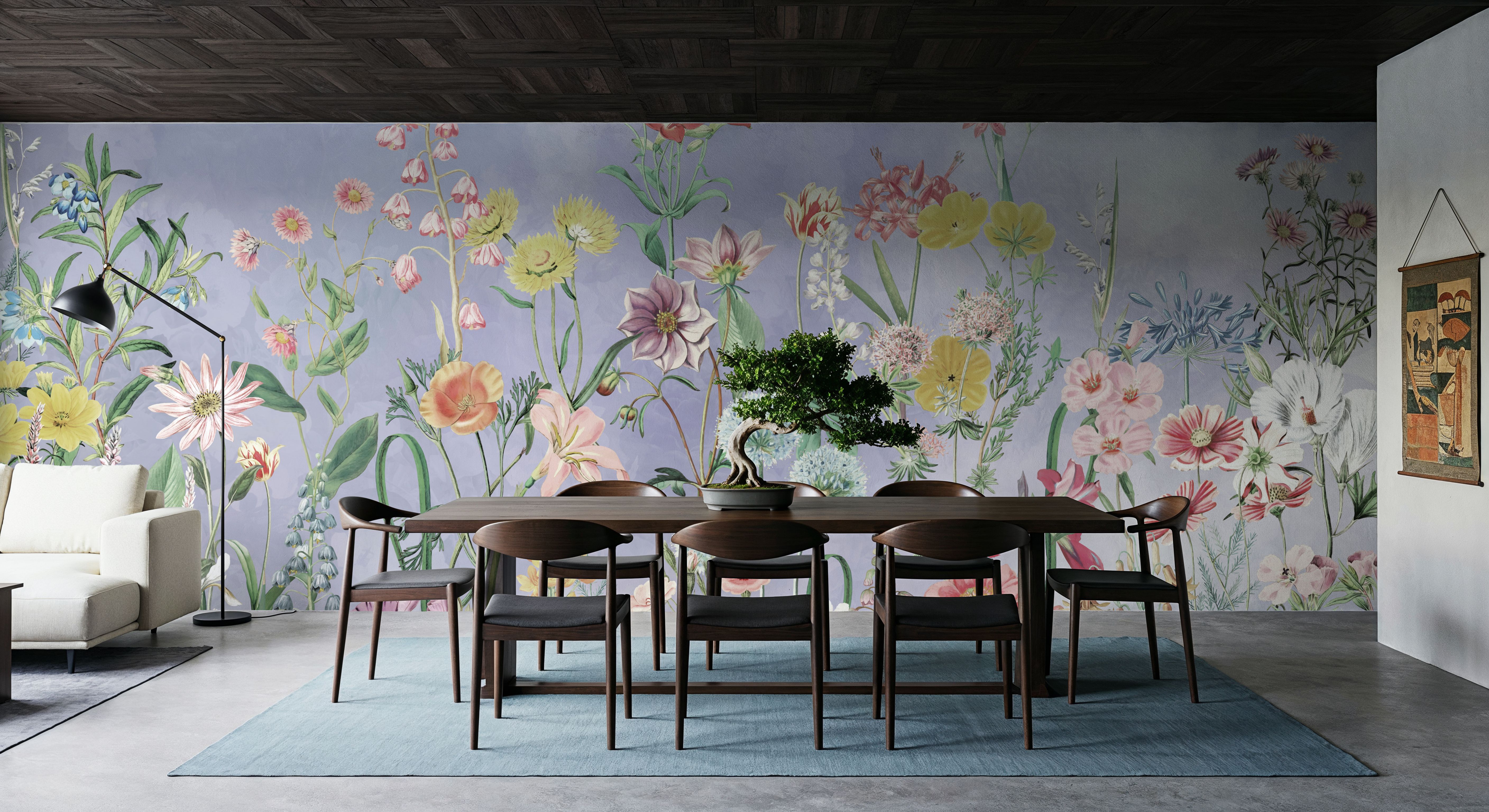 Summer Meadow, Papel pintado