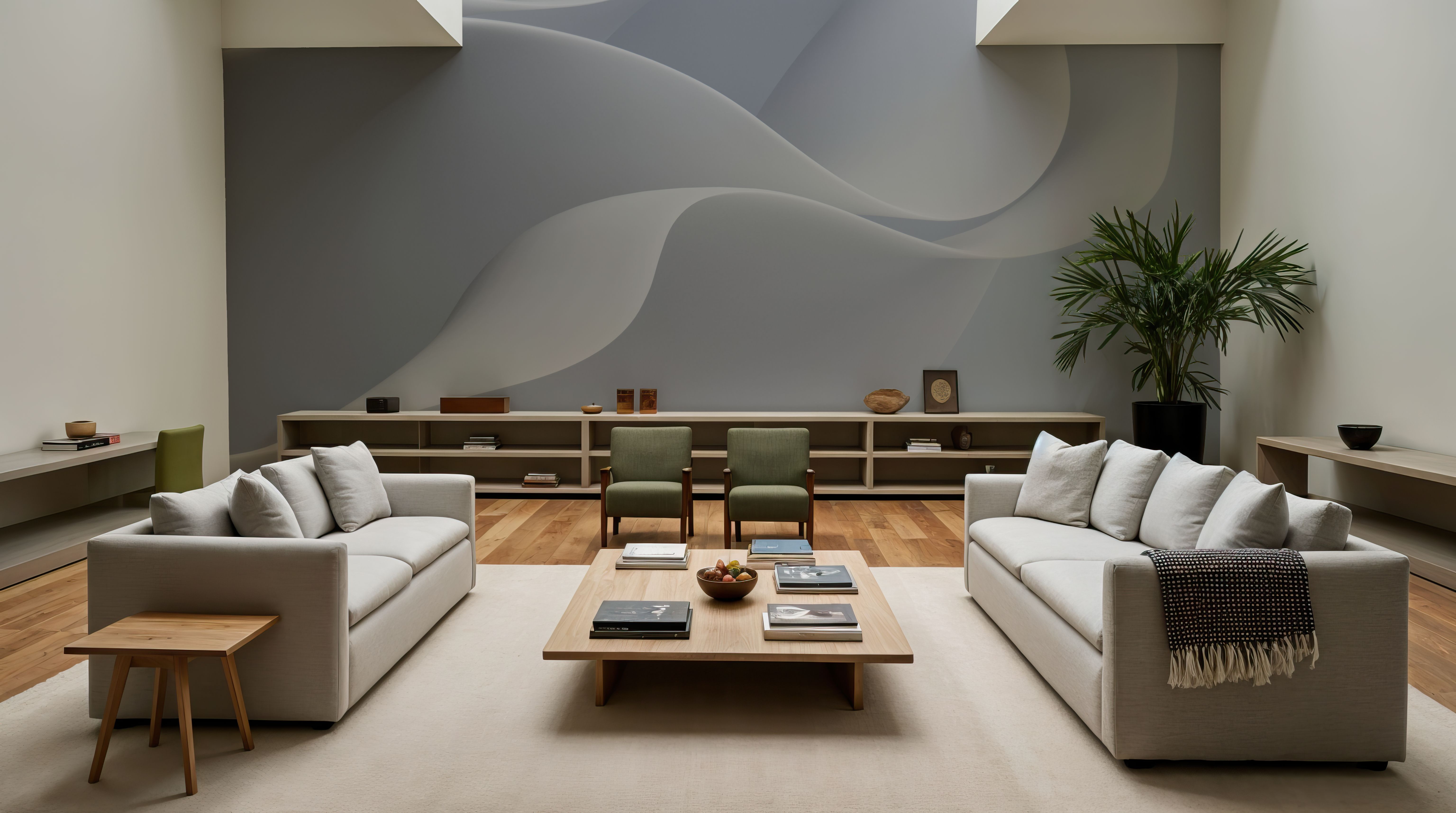 Wavy Layers, Wallpaper