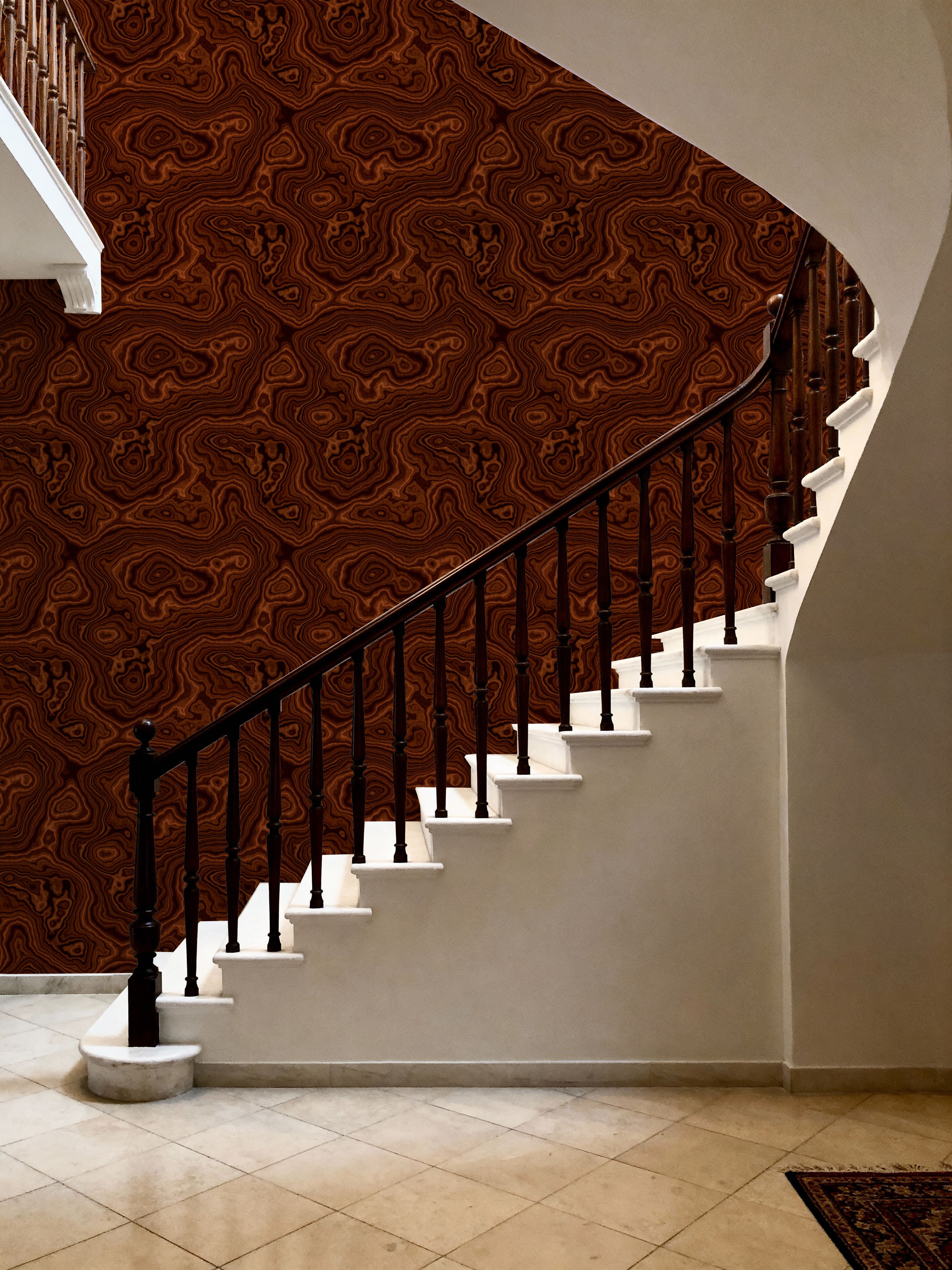 Root Wood, Red Mahogany
